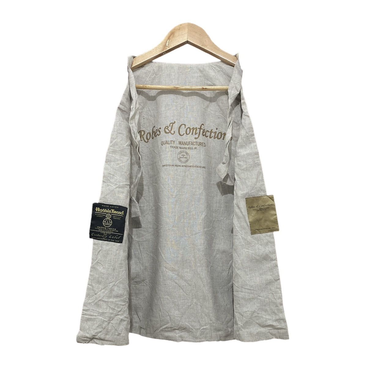 Archival Clothing - Harris Tweed X Robes & Confuctions Limited Edition Poncho - 4
