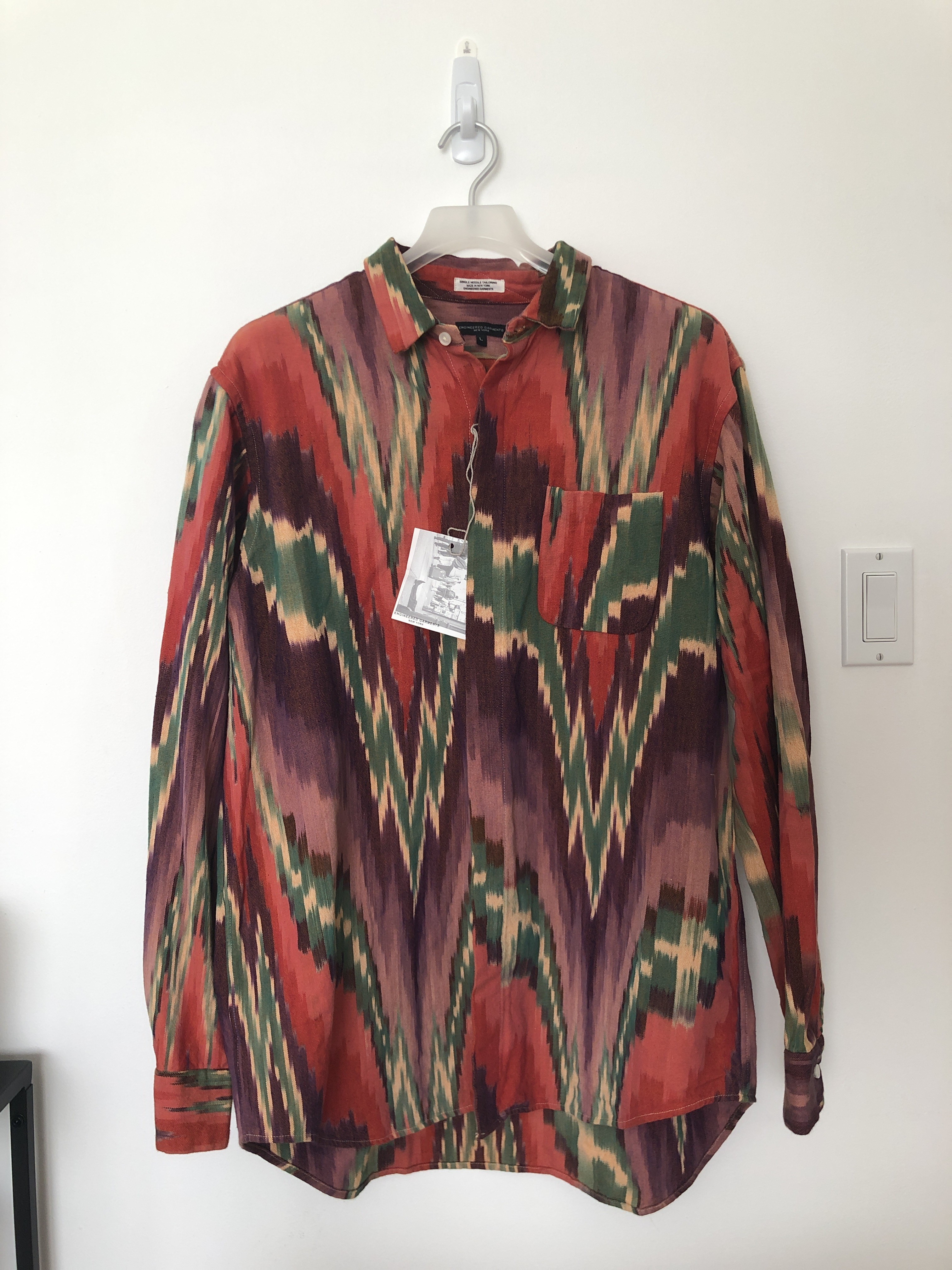 Ikat Button-up Shirt - 1