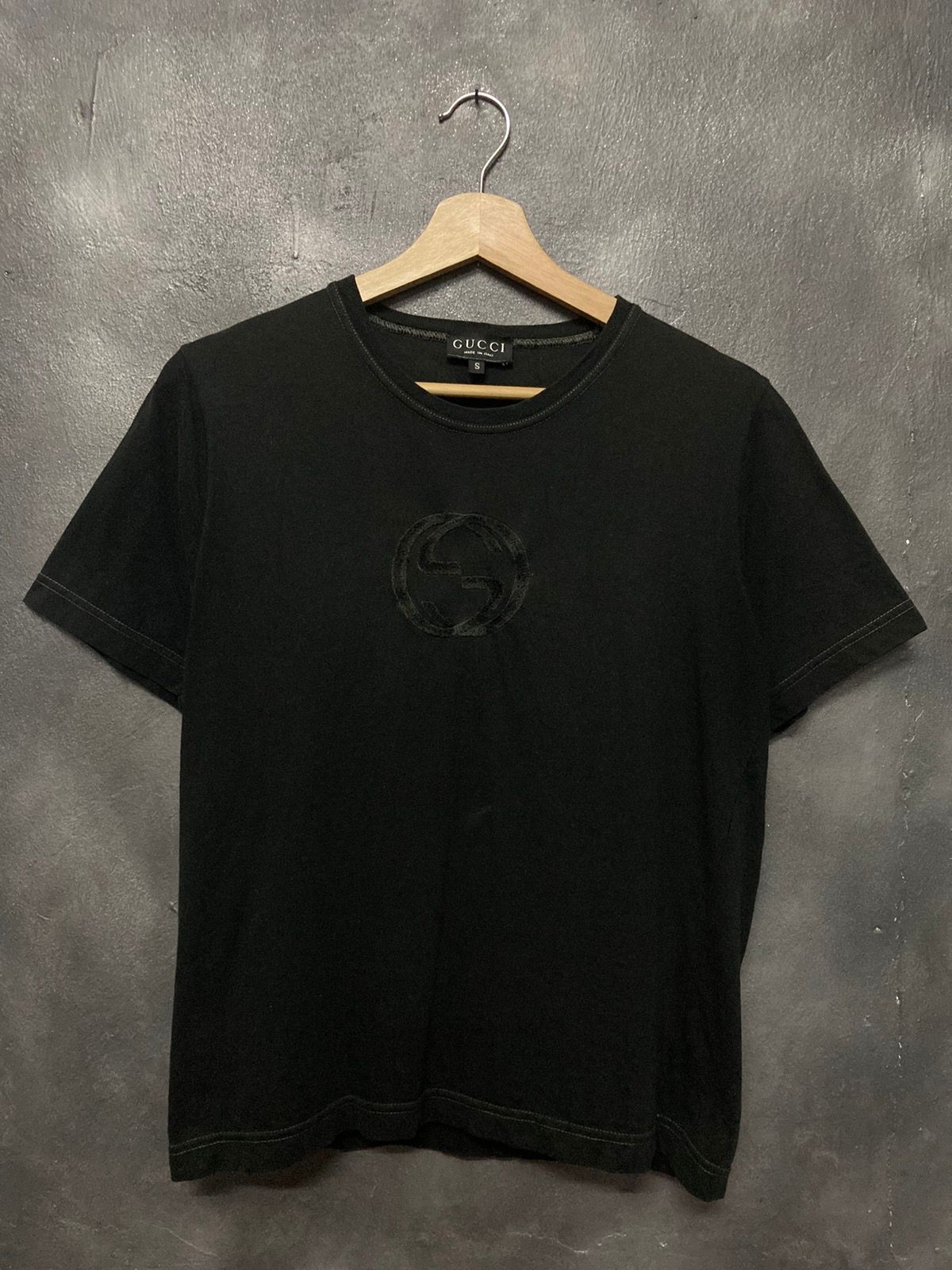 Gucci Embroidery Big Logo Shirt Made in Italy - 1