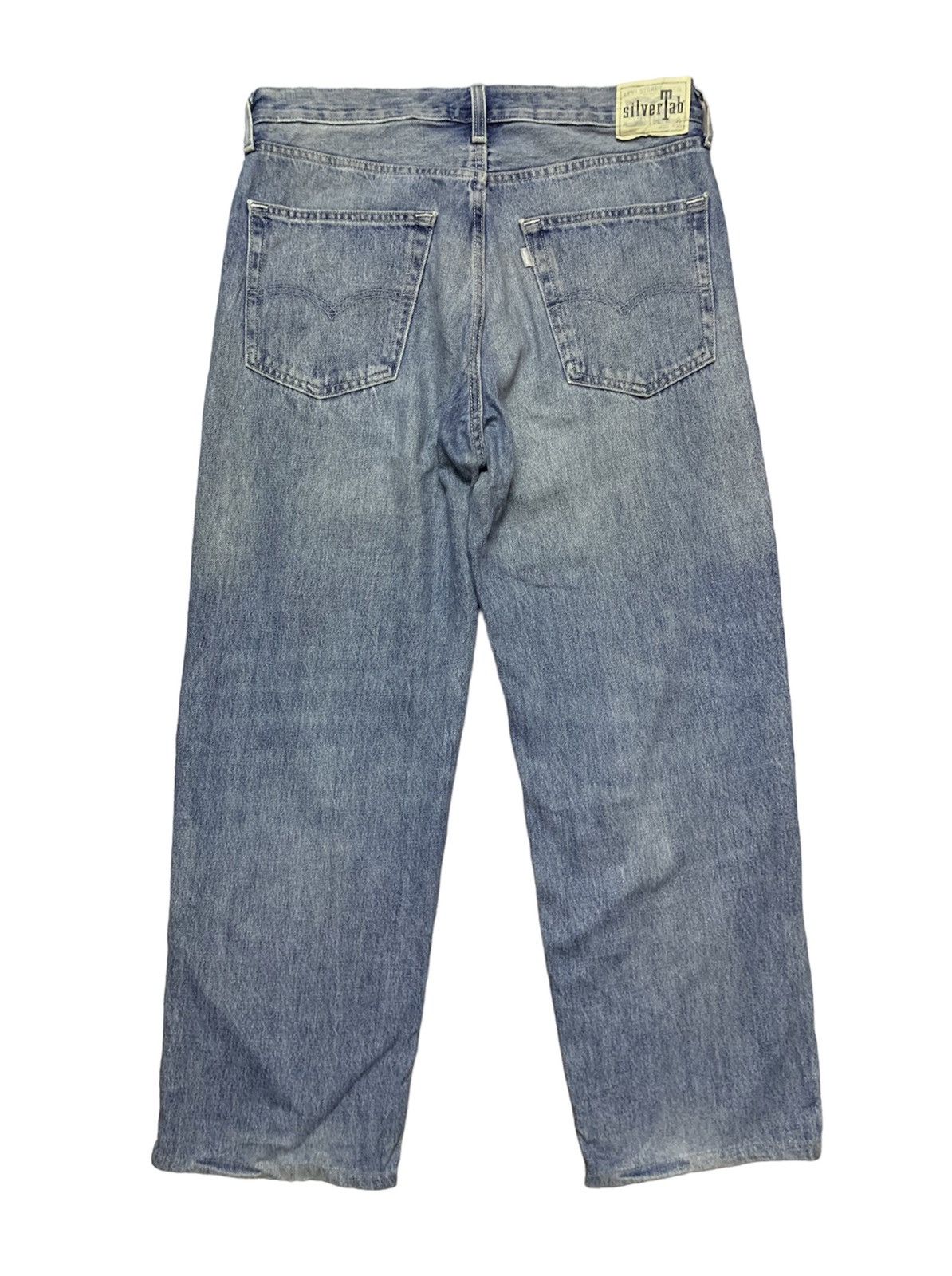 Levi’s Silver Tab Washed Straight Loose Denim - 1