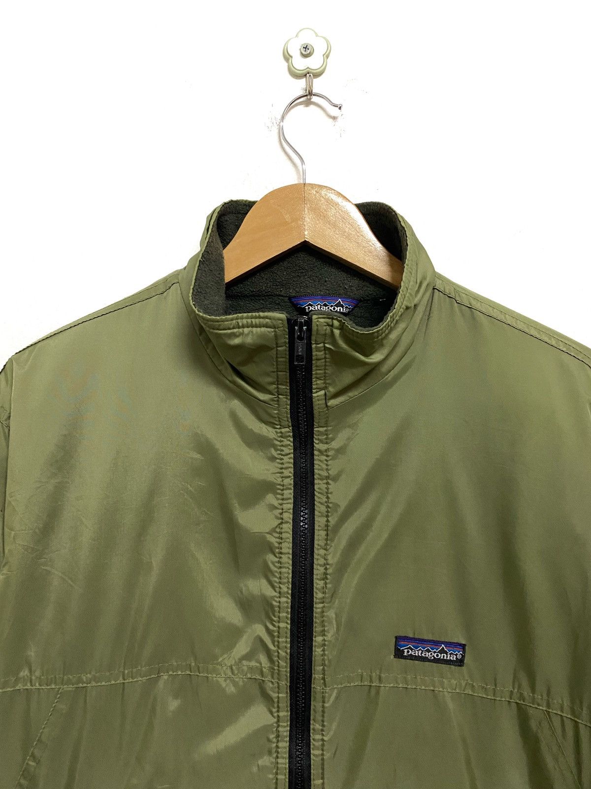Vintage Patagonia Fleece Lined Zip Up Jacket - 3