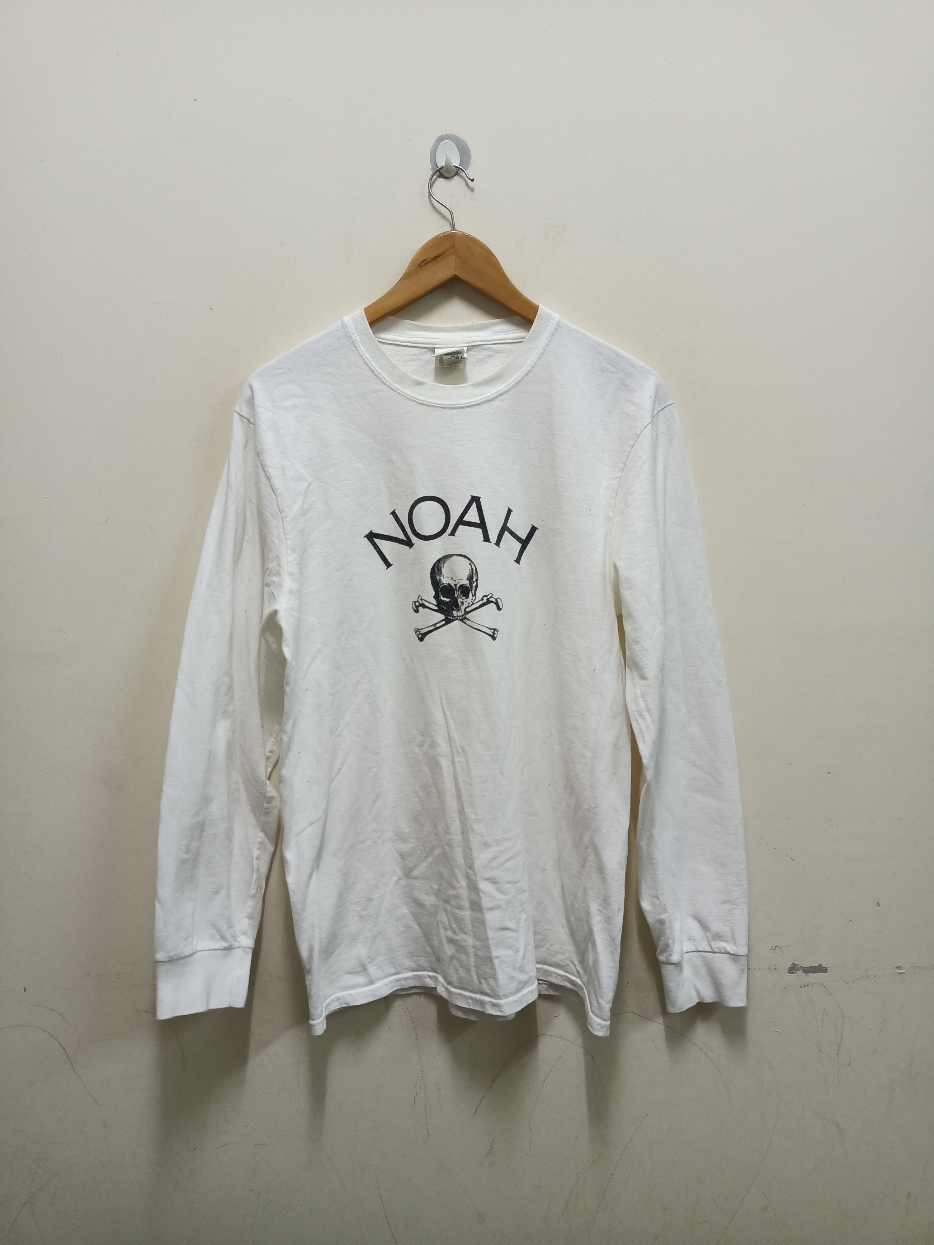 NOAH longsleeve skull cross bone t-shirt - 1