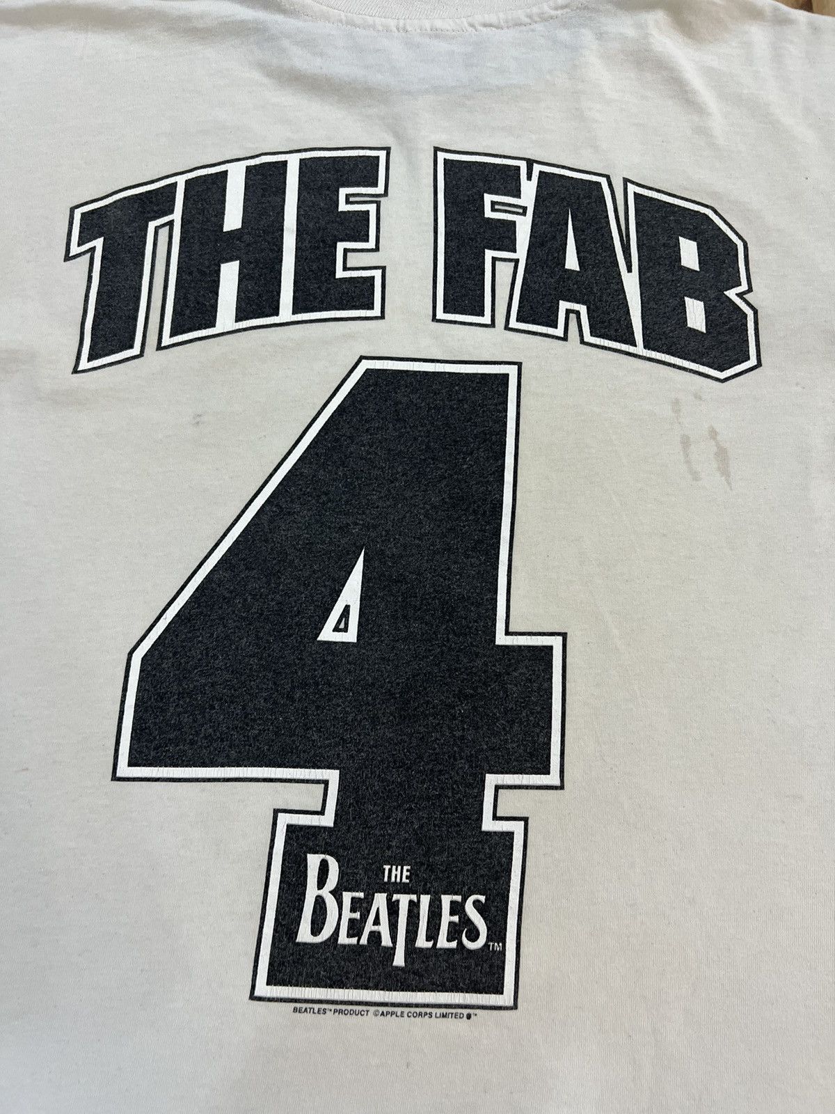 Vintage 80’s The Beatles The Fab Fours Band Tees - 3