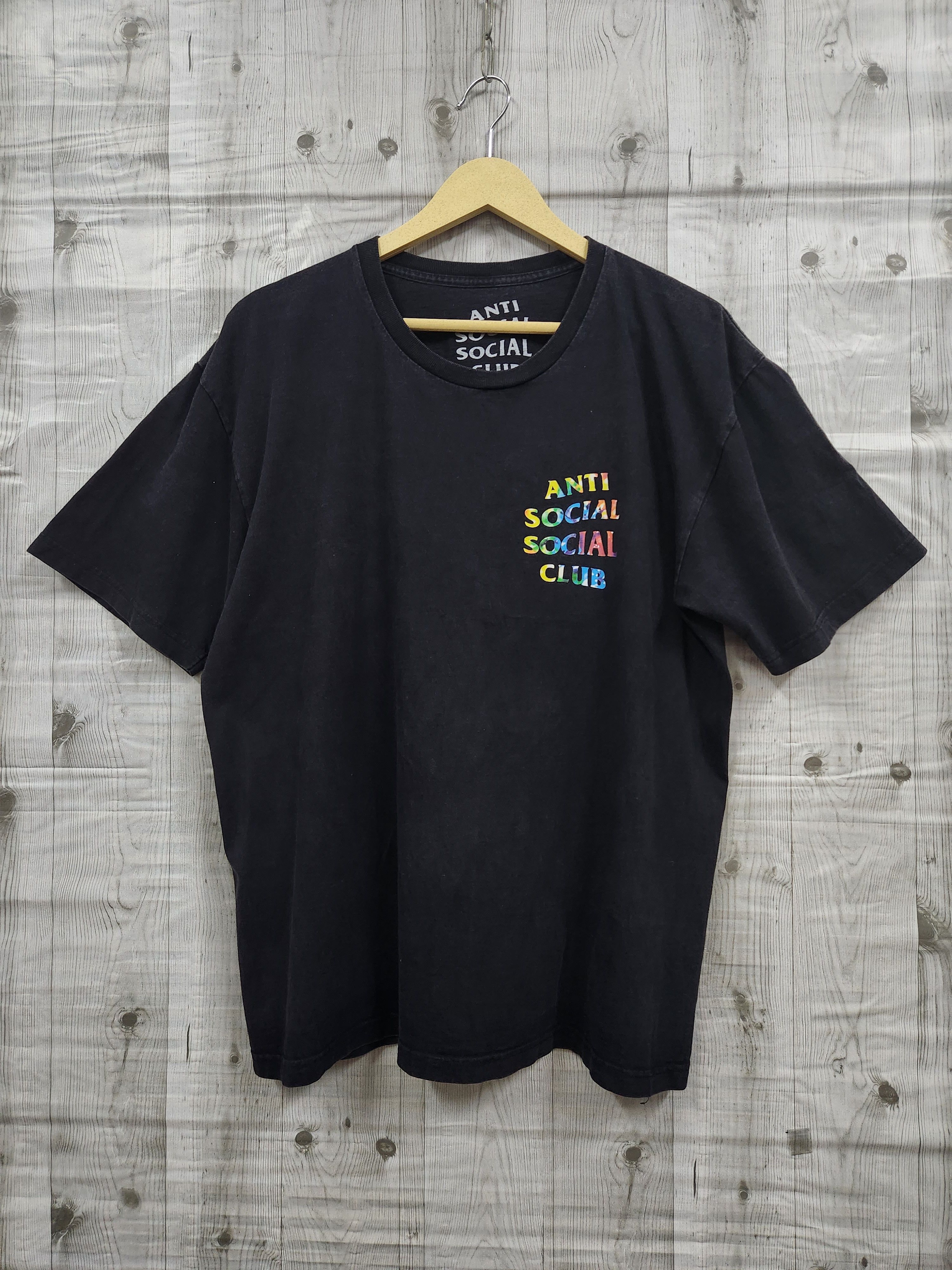 Anti Social Social Club Big Logo Printed TShirt - 1