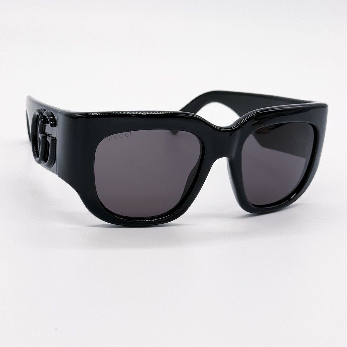 NEW GG1545S 001 GUCCI BLACK OVERSIZED WOMEN SUNGLASSES - 6