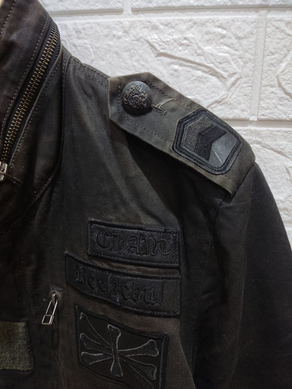 Roen x Epilogue Chant Rock & Roll Deerskin Patches Jacket - 7