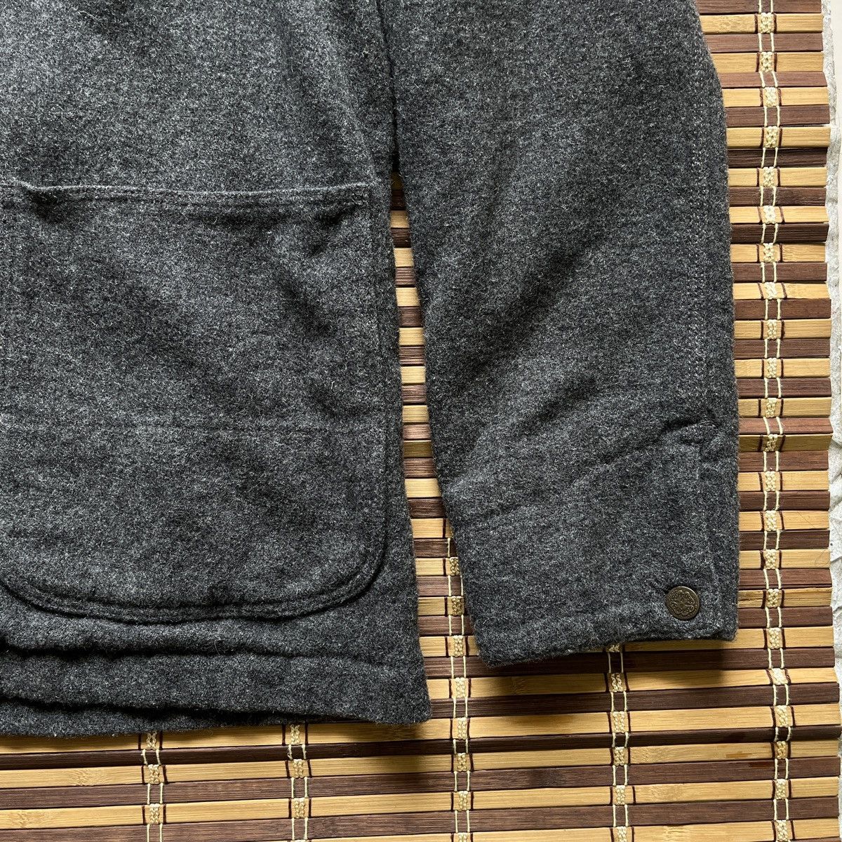 Oshkosh Blanket Fall Winter Wool Jacket Japan - 8