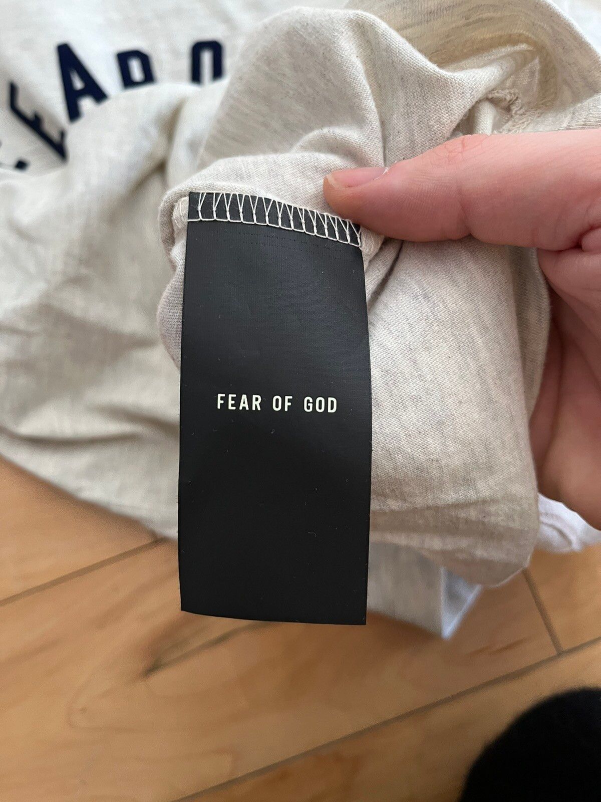 NWT - Fear of God Baseball T-shirt - 6