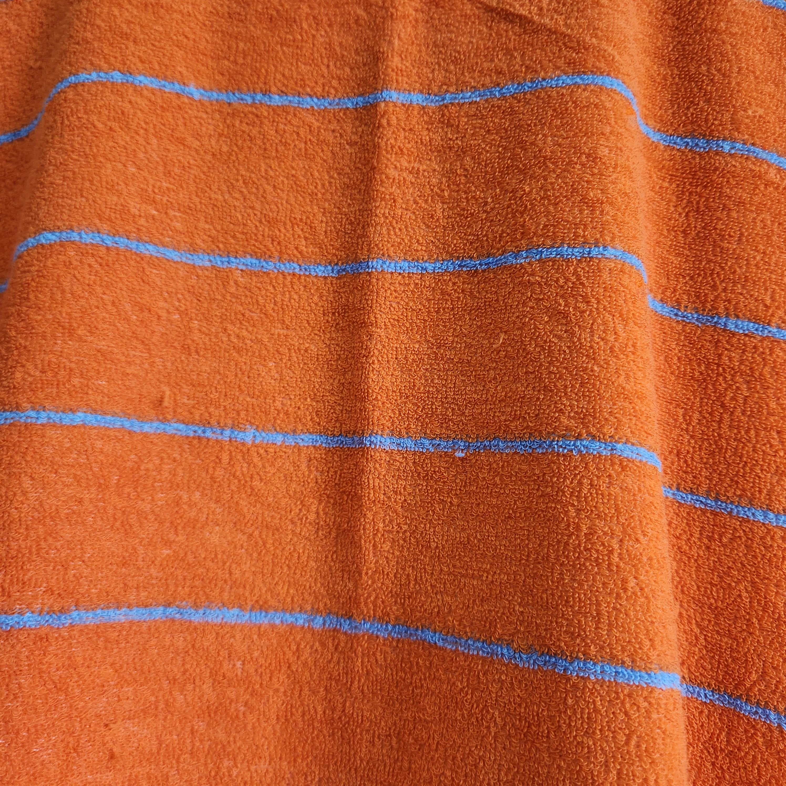 Vintage Stussy Rare Orange Stripes Arm Pocket TShirt - 10