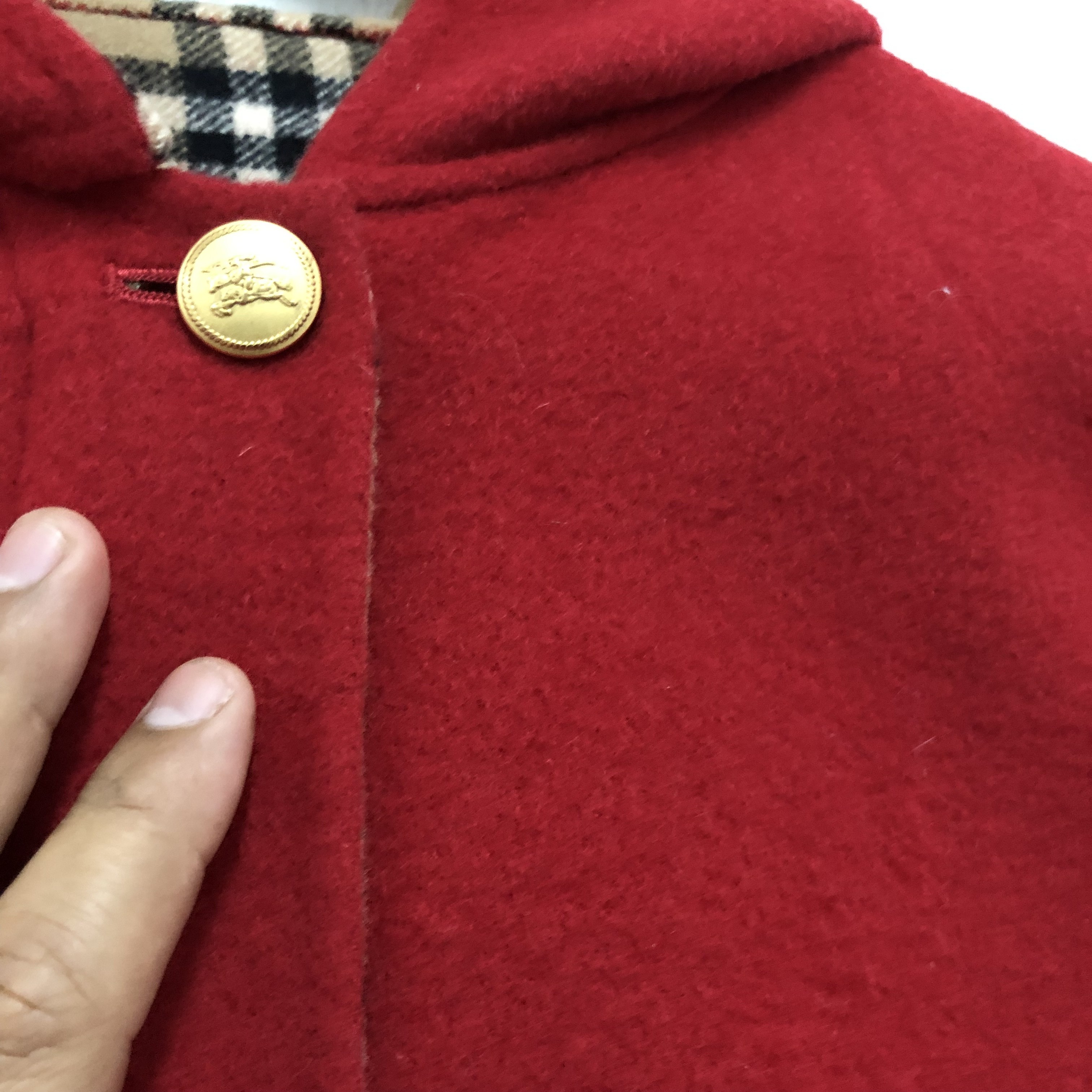 Burberry’s wool parka condition like new 9.9/10 - 9