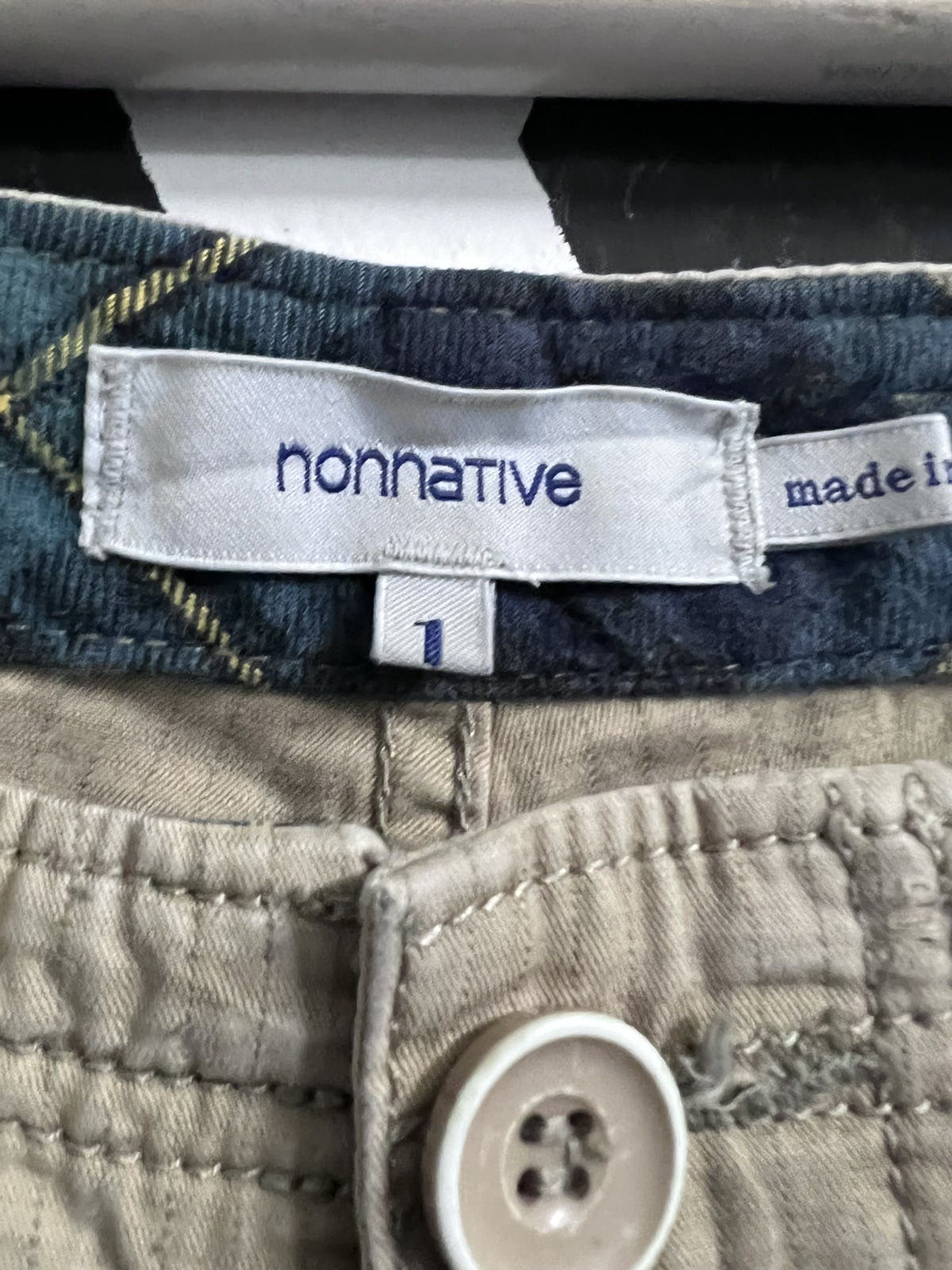 Japanese brand Nonnative parachute Cargo trousers pants - 10