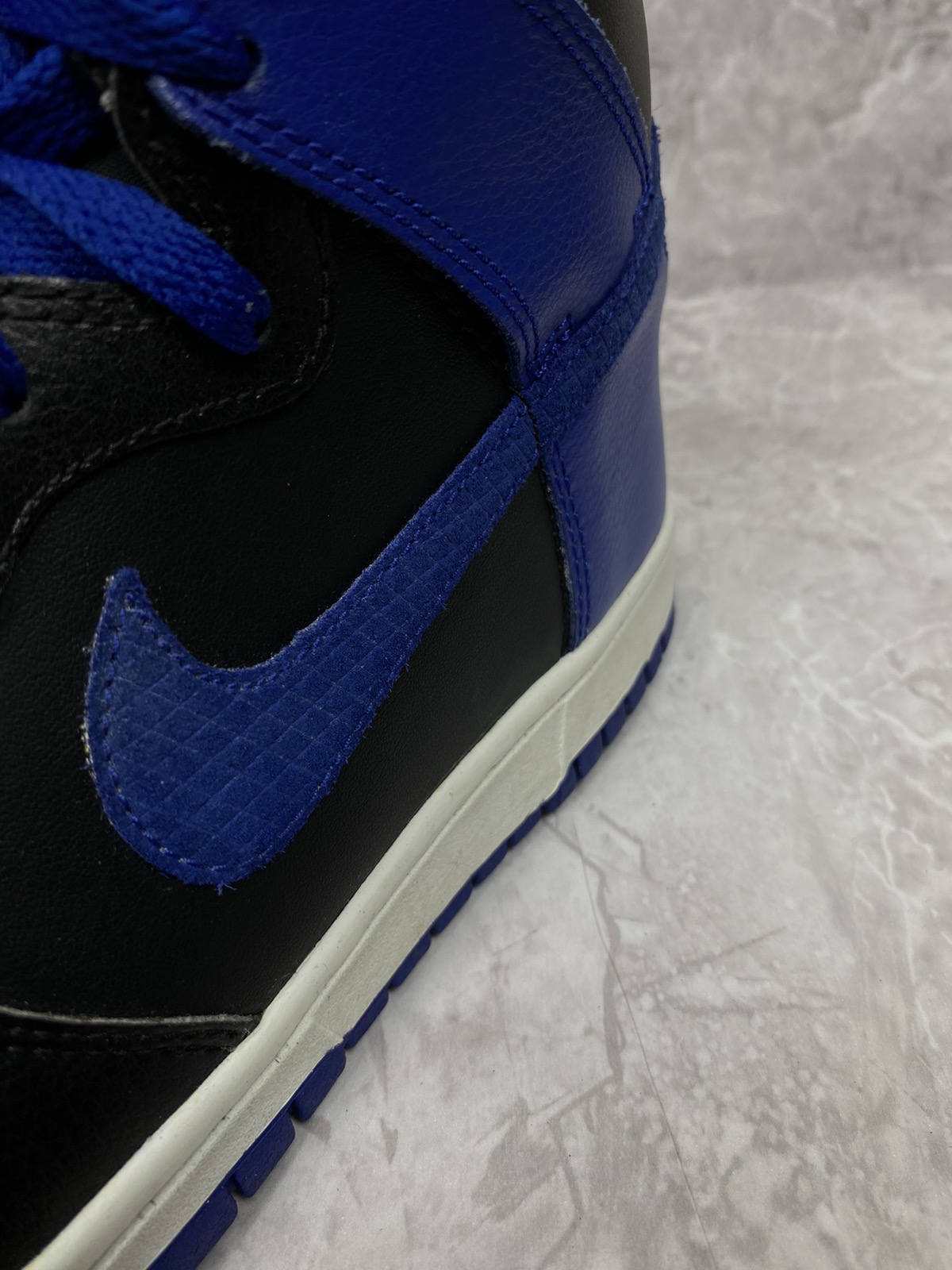 Nike Dunk High Black Old Royal - 6