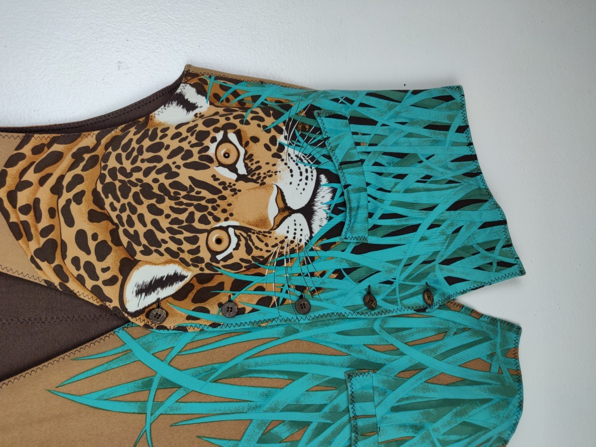 Art - Reversible Nature/Tiger Vest Jacket Outerwear - 7