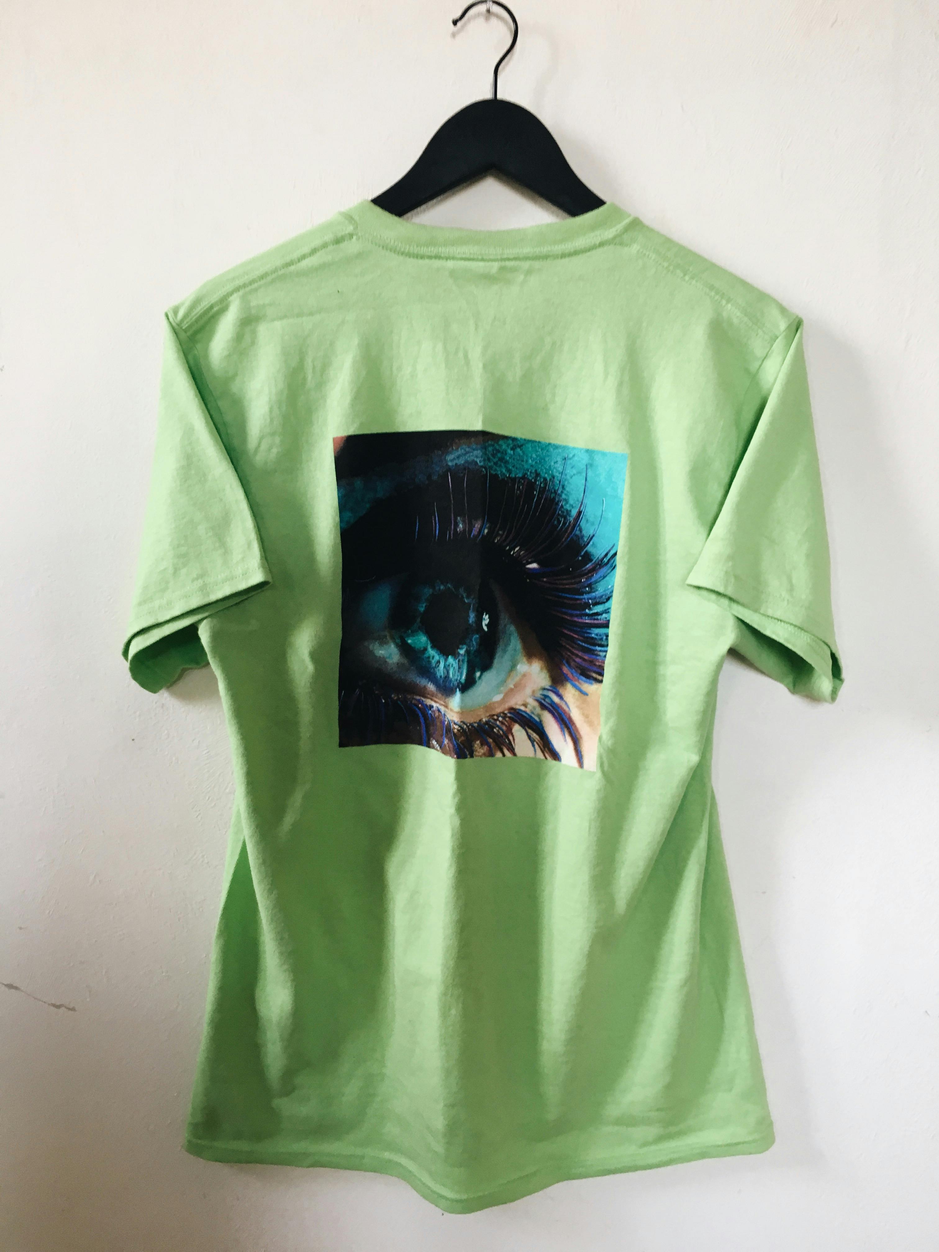 Noah NYC Cry For The New World T-shirt Lime - 2