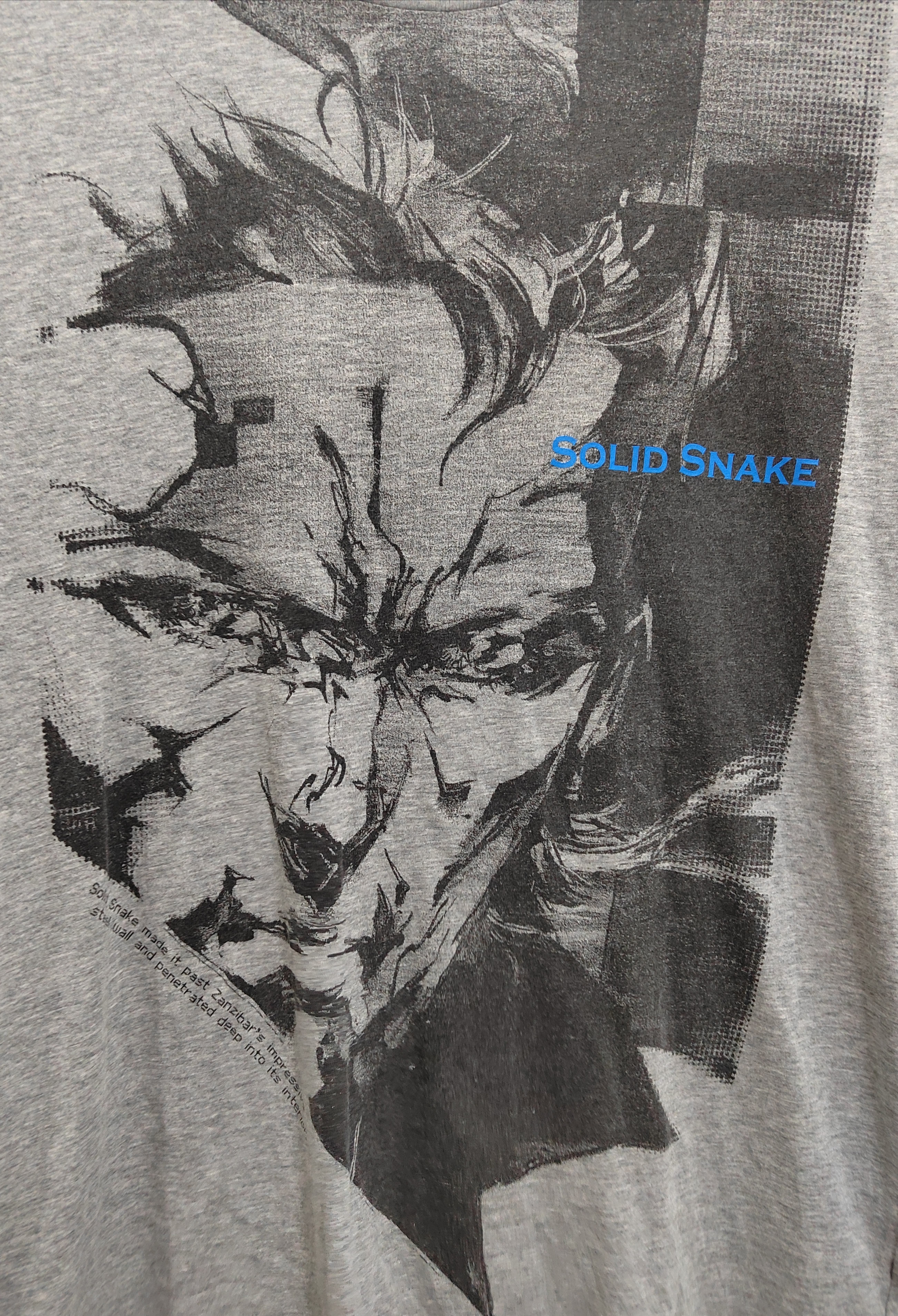 Vintage - Metal gear Solid snake Metal rising Anime/ Evangelion - 1