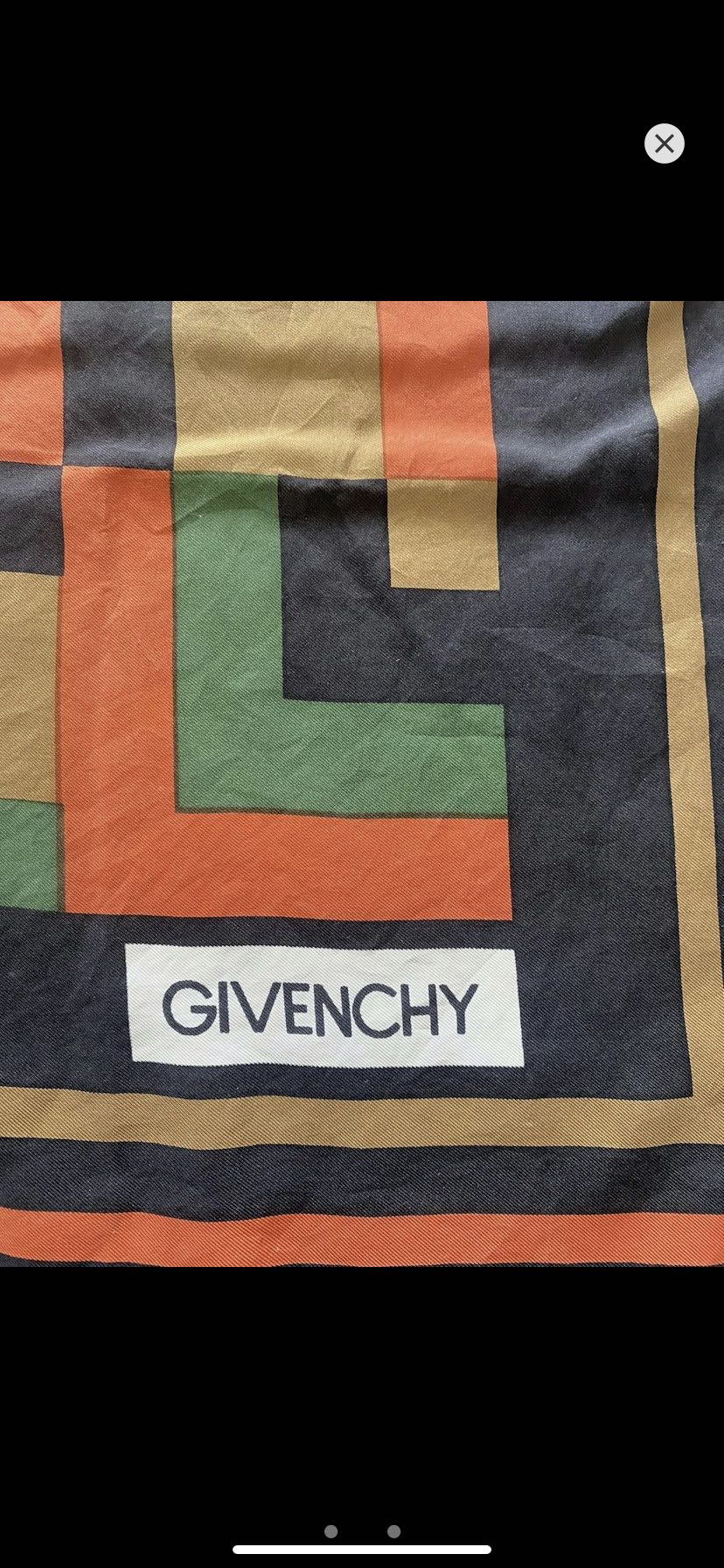 Givenchy Silk Scarf Geometry  - 1