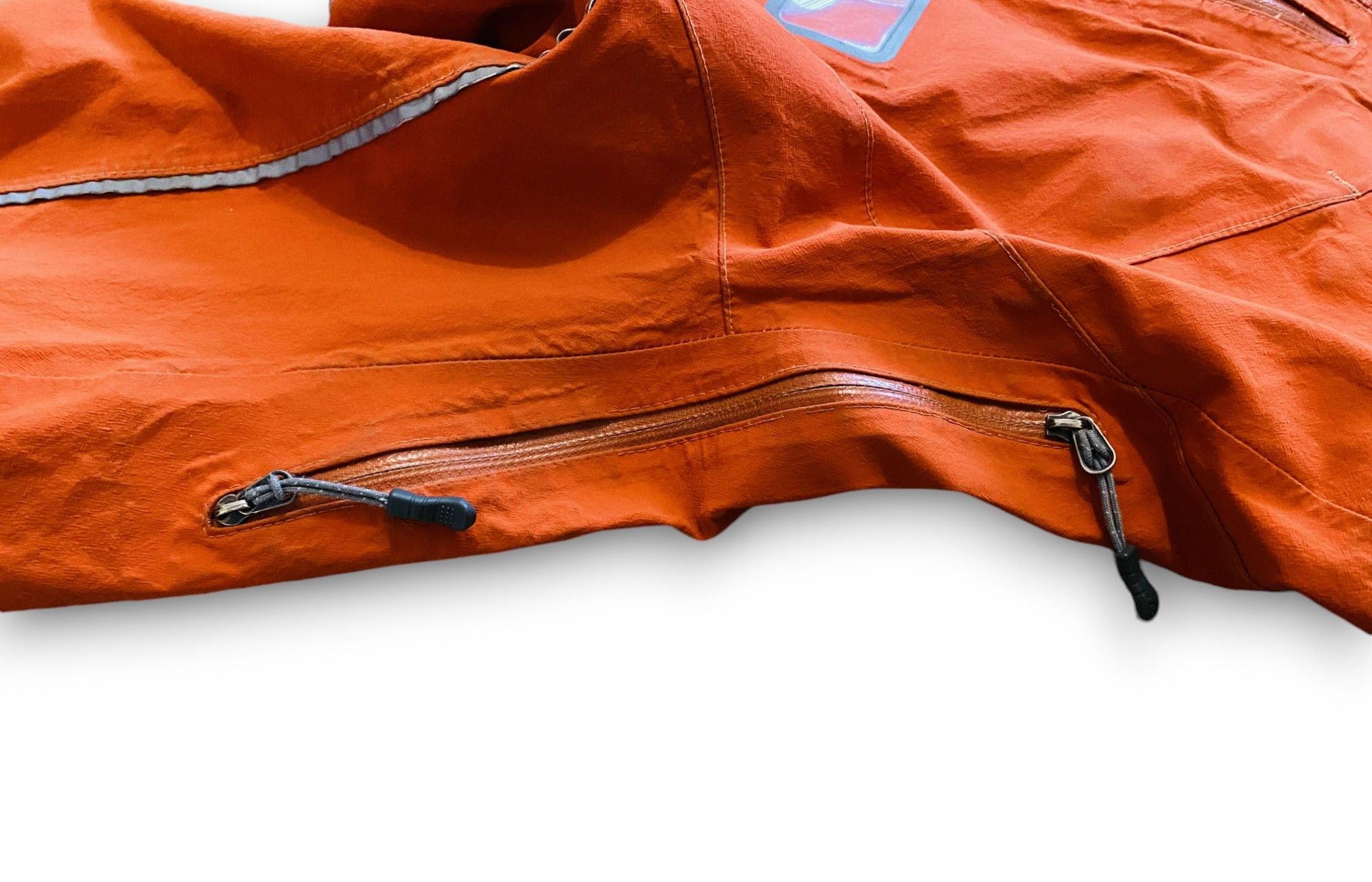 The North Face Goretex Pro Ski Jacket Raincoat Orange - 8