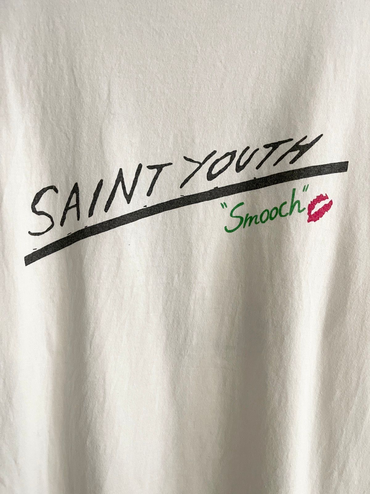 Japanese Brand - STEAL! 2010s Saint Michael Saint Youth Smooch Tee (L) - 5