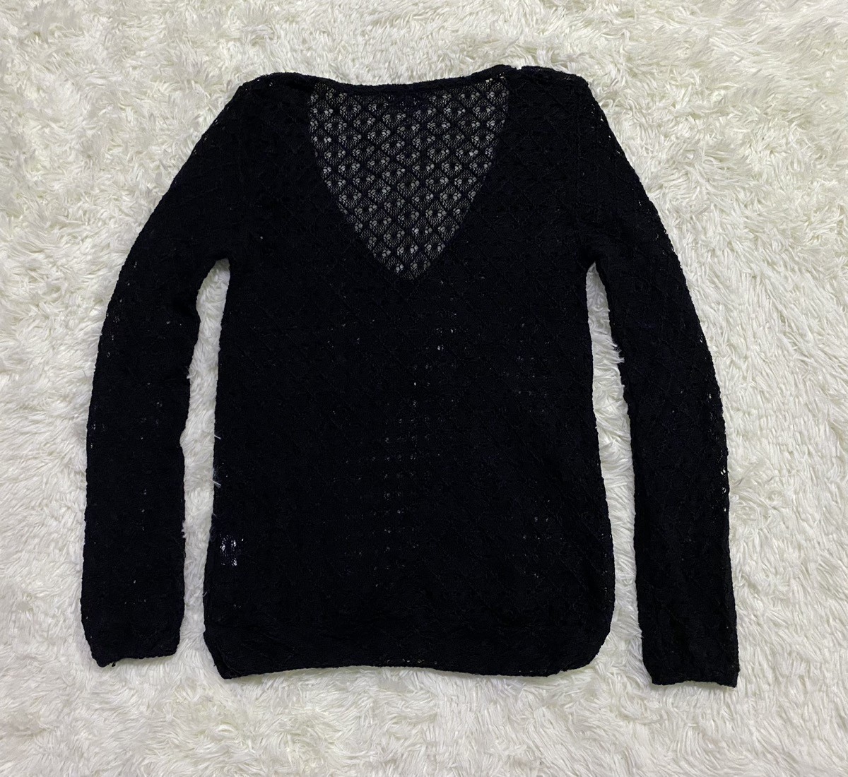 Japanese Brand - Drea Myminx Crochet Sweater Pullover - 5