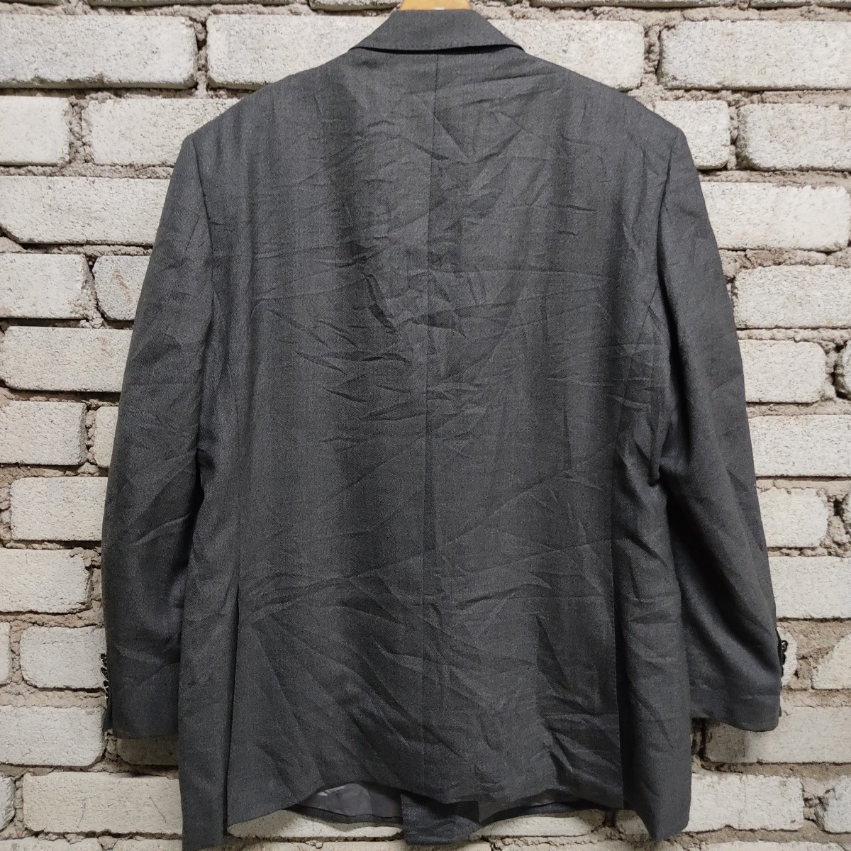 OG Givenchy Paris Silver Button Men Casual Grey Suit Blazer - 2