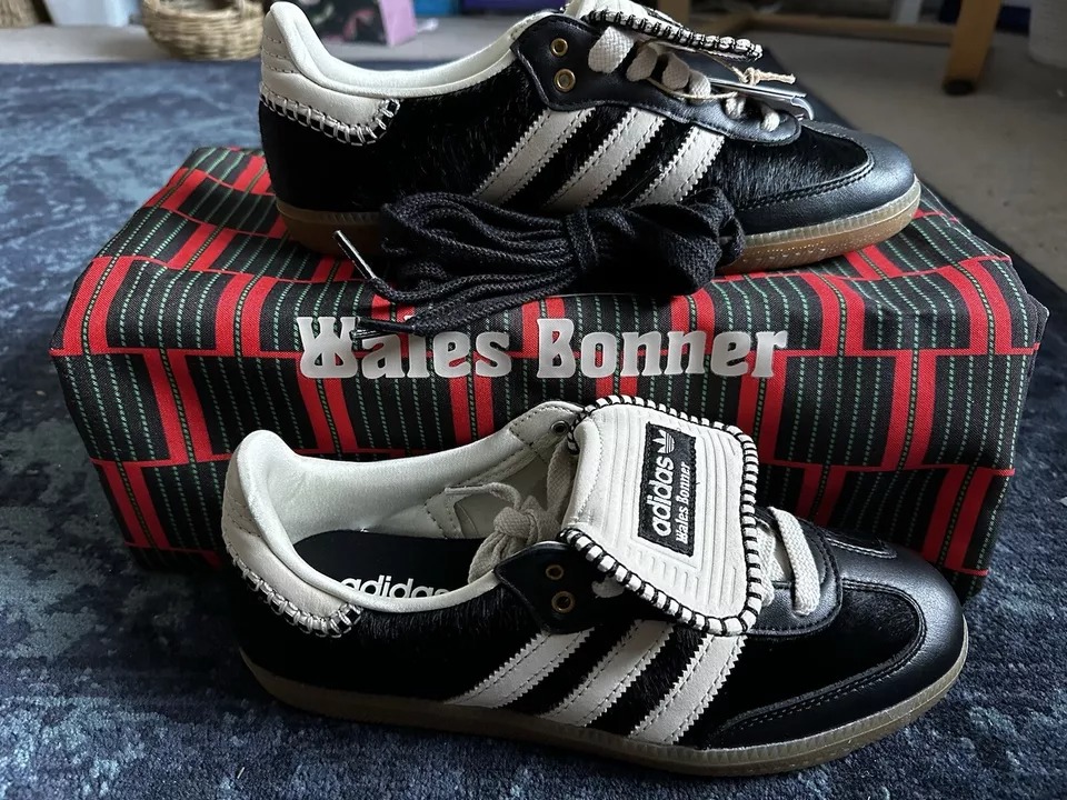 adidas Samba Pony Tonal Wales Bonner Core Black - 1