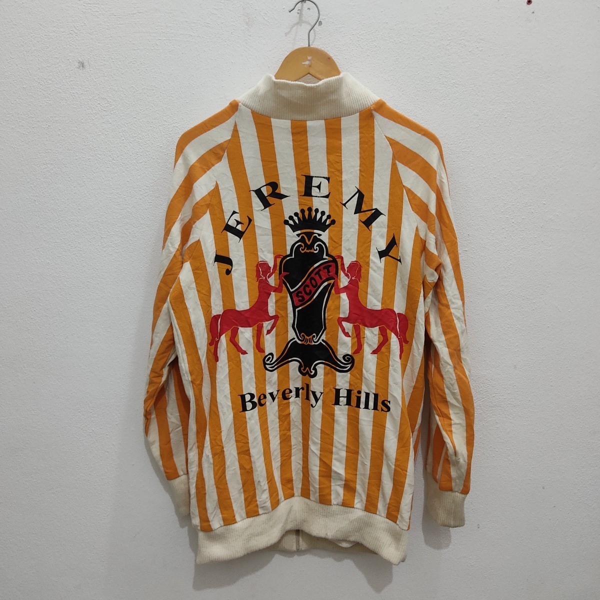 Beverly Hills - Jeremy Scott Beverly Hills Big Logo Stripes Training Jacket - 1