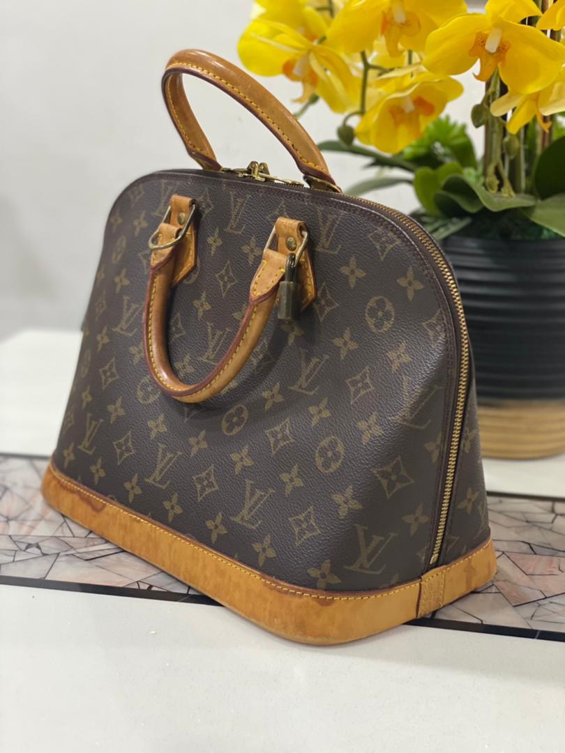 Authentic LOUIS VUITTON Alma - 11