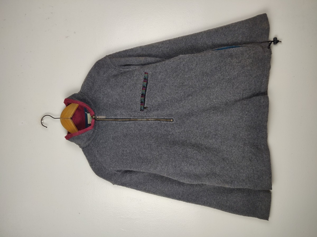 L.L. Bean - L. L. Bean Fleece Sweater Pullover Jacket - 2