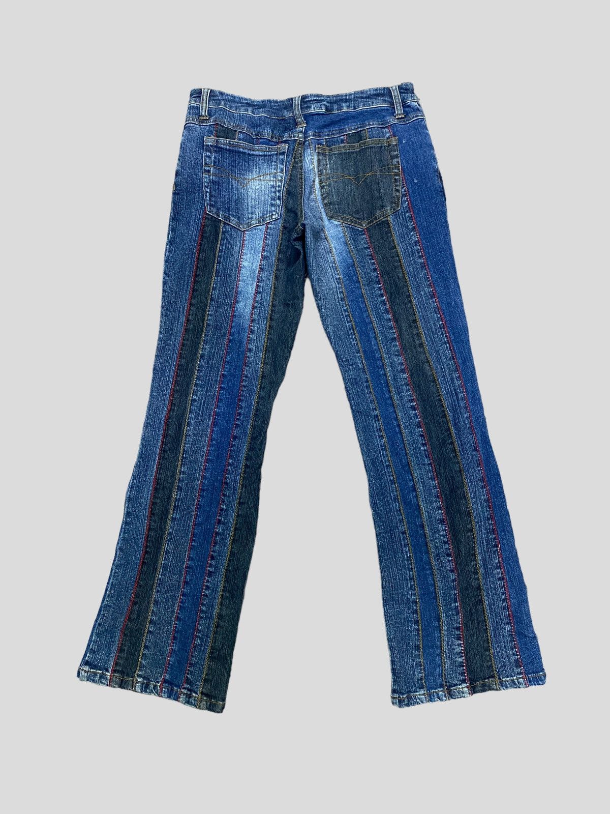 Vintage - FLARED NO BOUNDARIES STRETCH RECONSTRUCTED BOOT CUT DENIM - 2