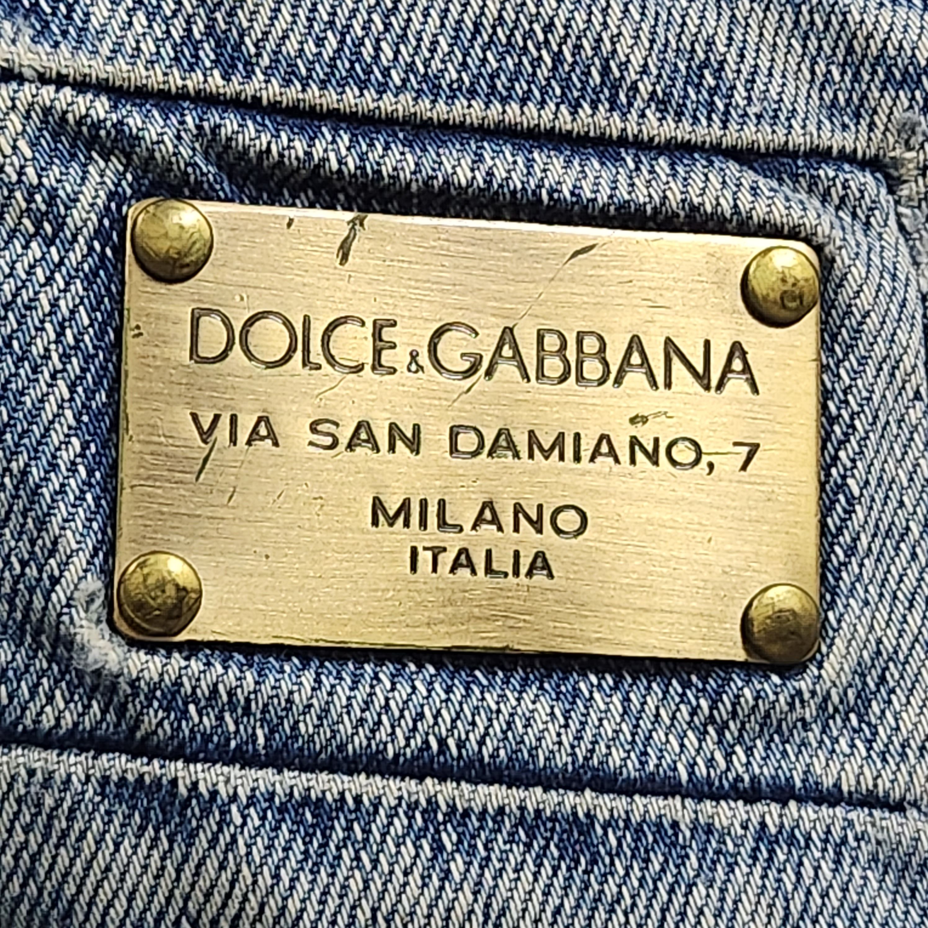 Vintage Dolce & Gabbana Straight Cut Denim - 5
