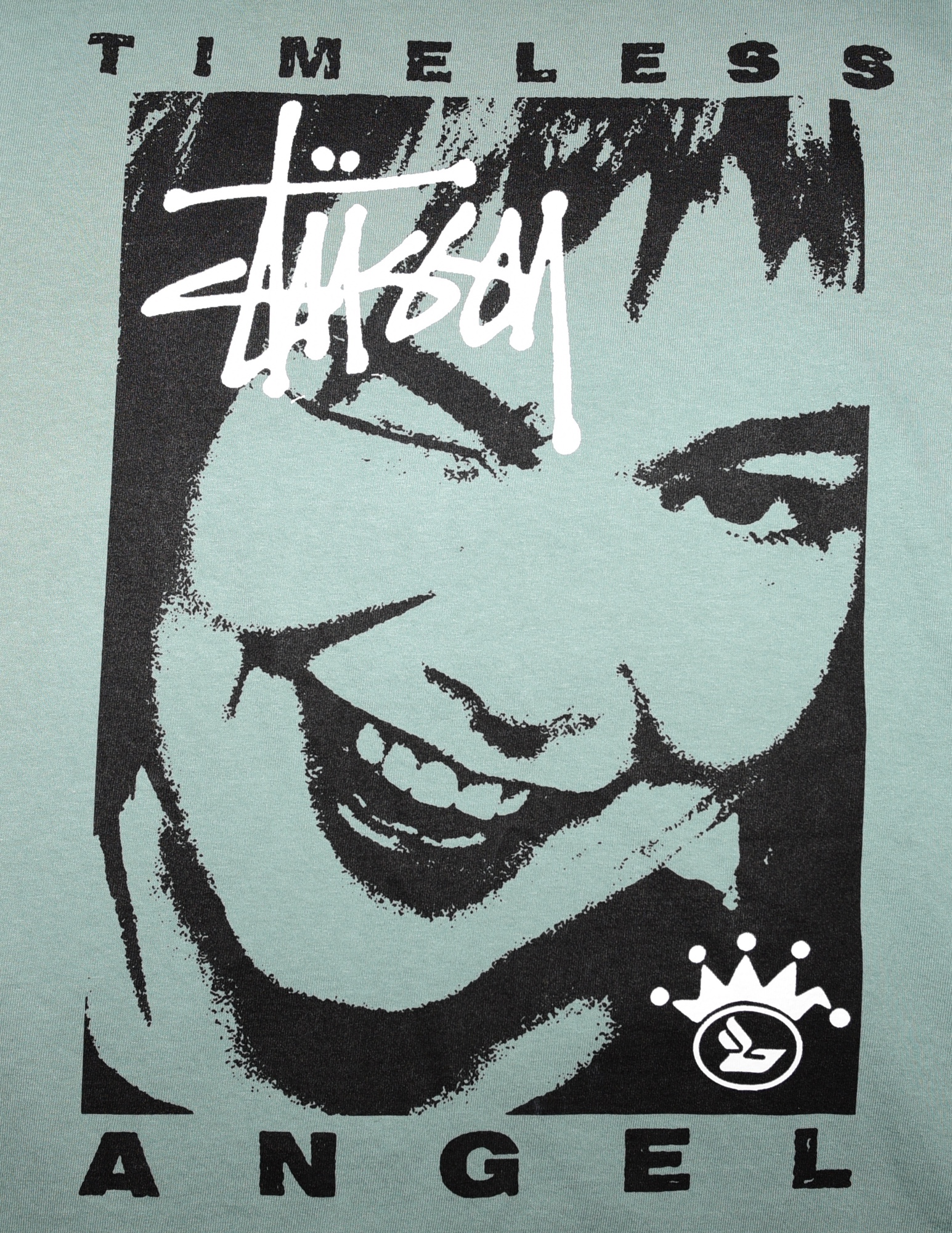 Björk & Goldie Stüssy Tee By Enter The Night Gallery - 4