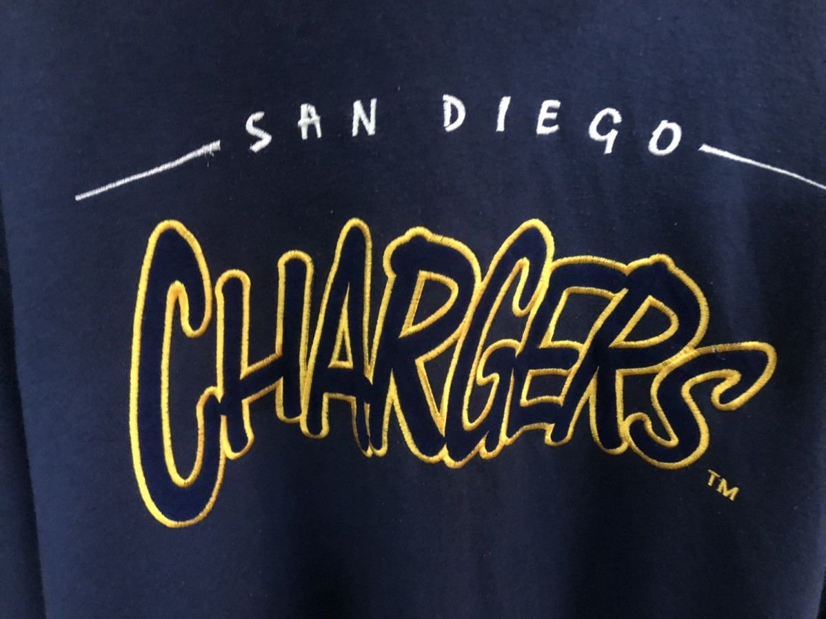 Starter X NFL Chargers San Diego Pullover Hoodie Sweatshirt - 6