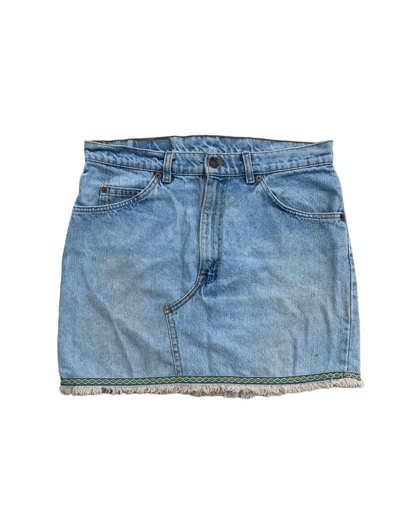 Vintage Levis Orange Tab Denim Skirt - 1