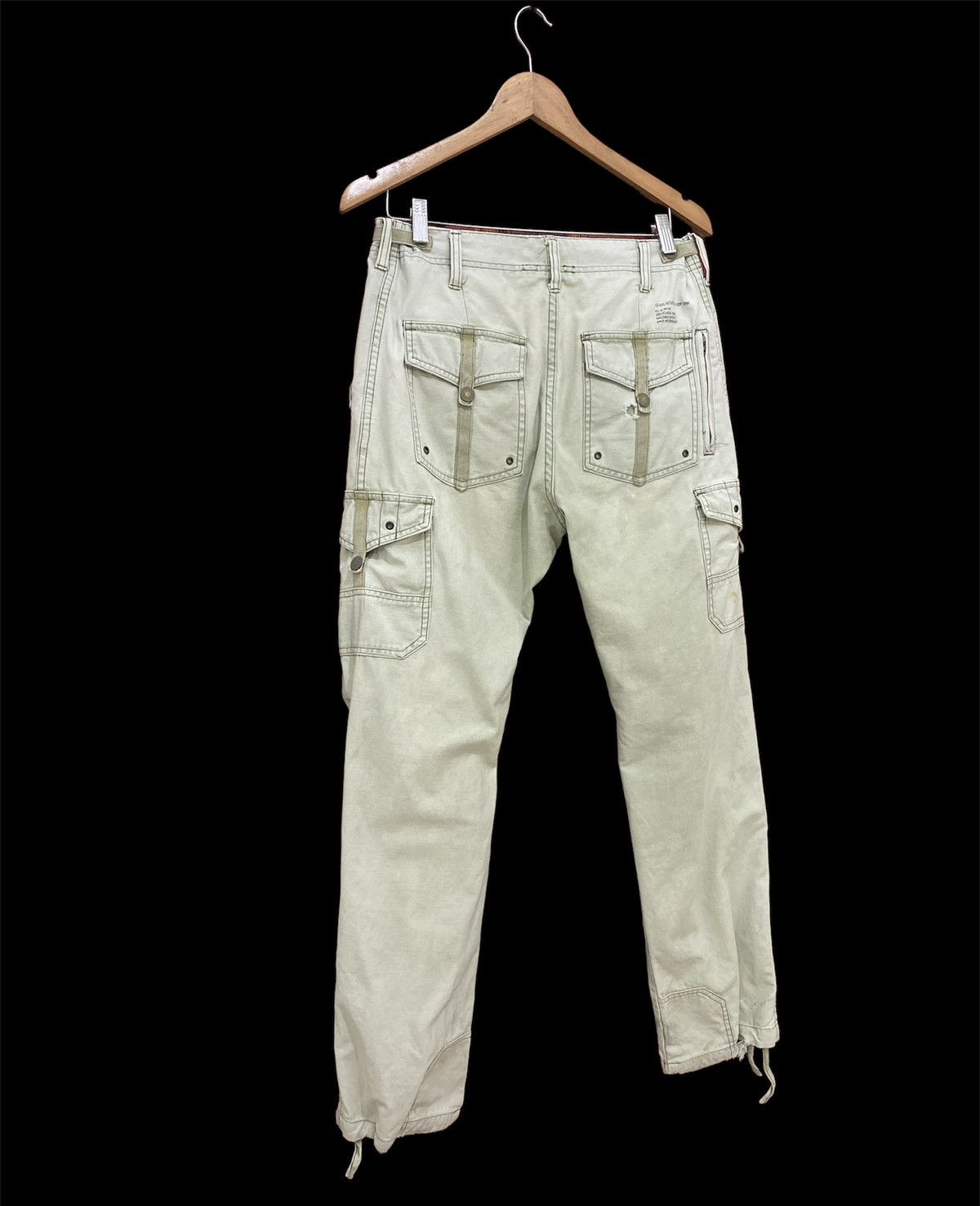 Stussy Outer Gear Military 7 Cargo Pocket Denim Pant - 2