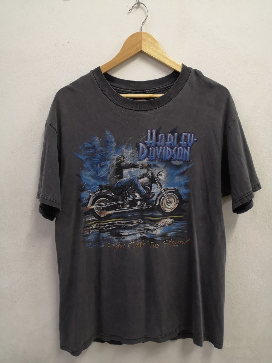 Harley Davidson - 90s Barnett T Shirt - 1