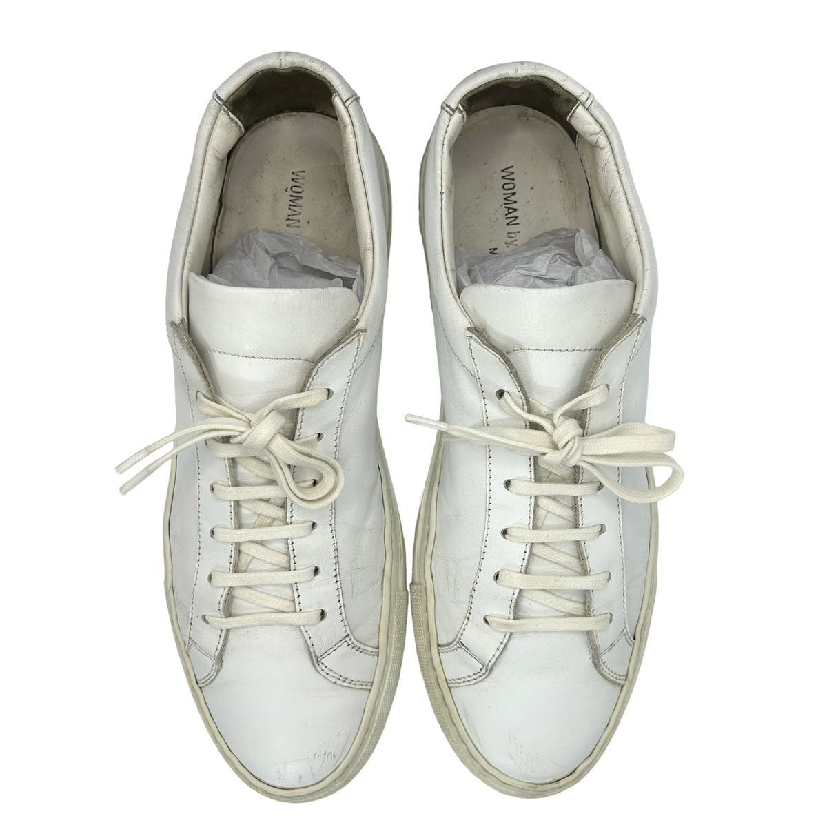 White Achilles Low Sneakers - 9