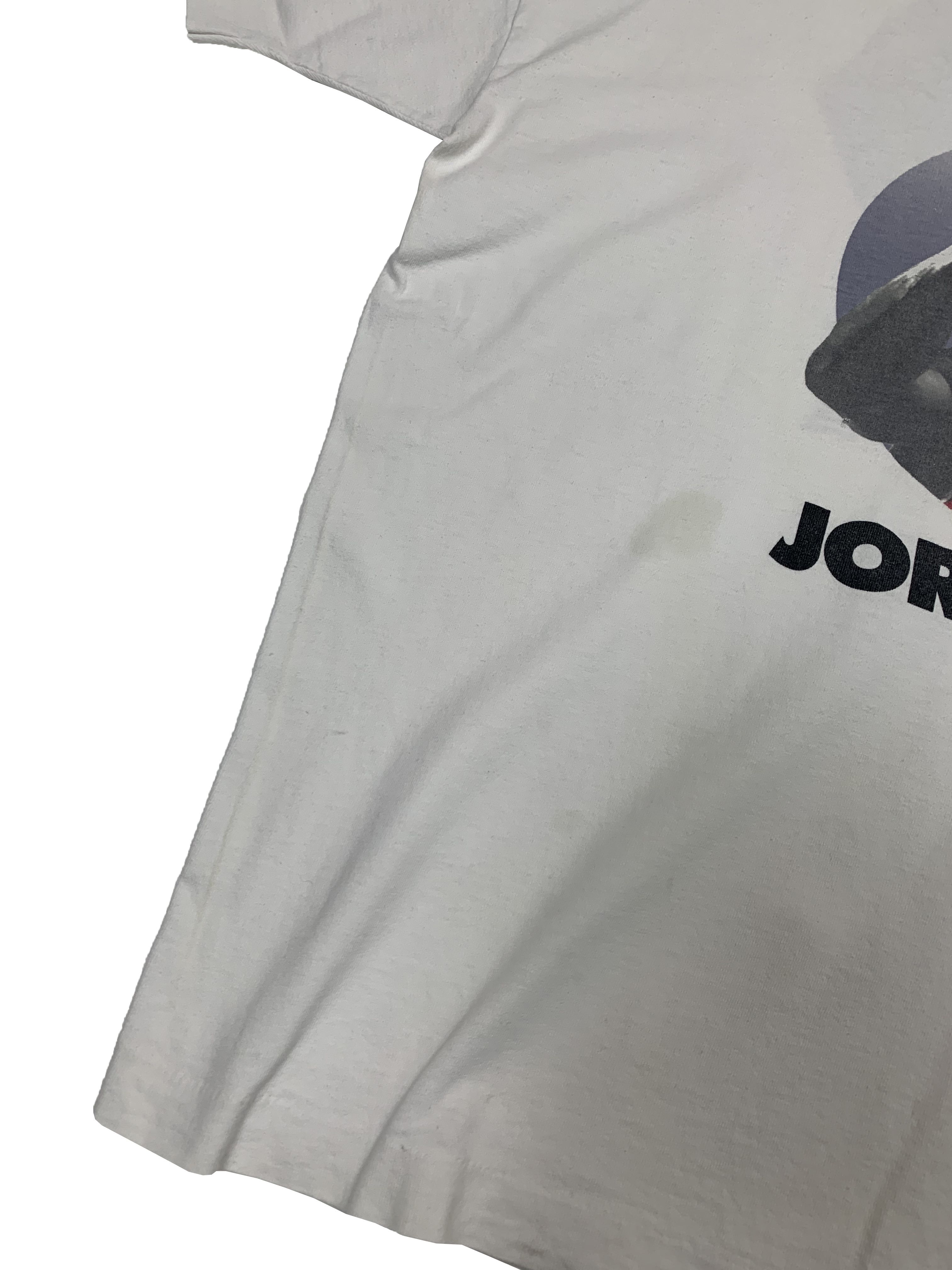 Vintage Michael Jordan T Shirt Jordan’s Back Shirt 90s Nike Shirt Men Shirt Size XL Women Shirt White - 7