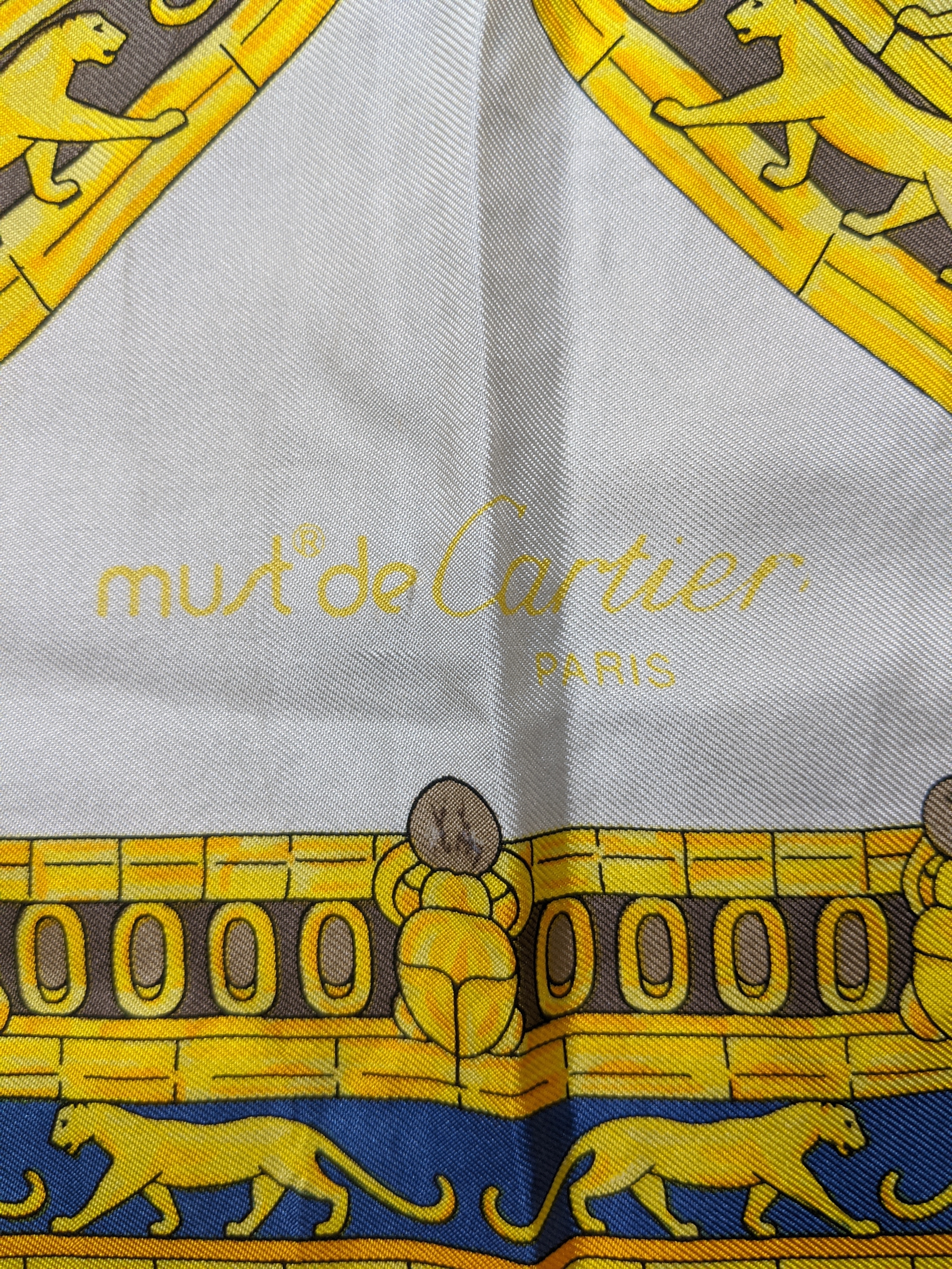 Must De Cartier Silk Scarf - 4
