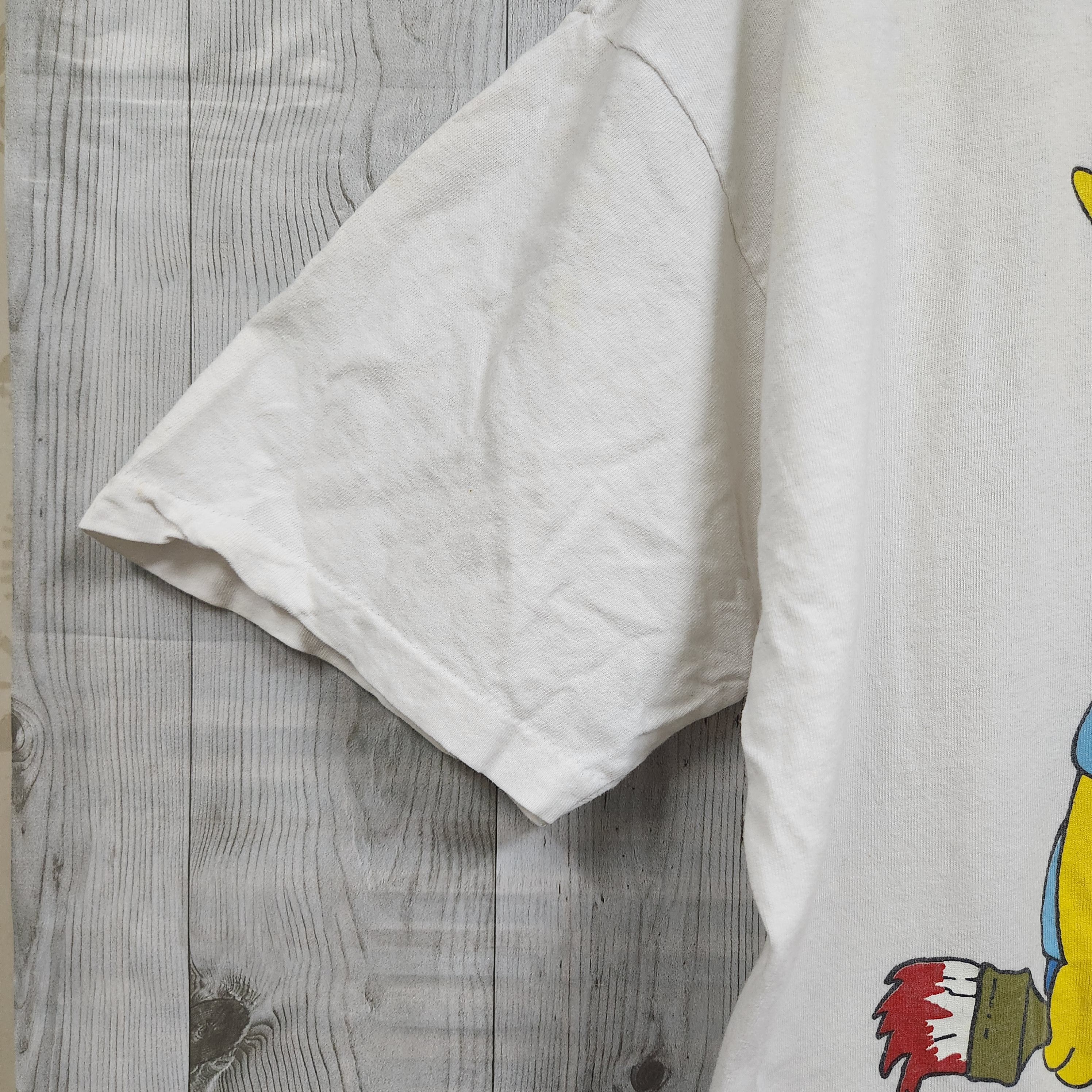 Vintage Bart Simpson Matt Groening TShirt Single Stitches - 16