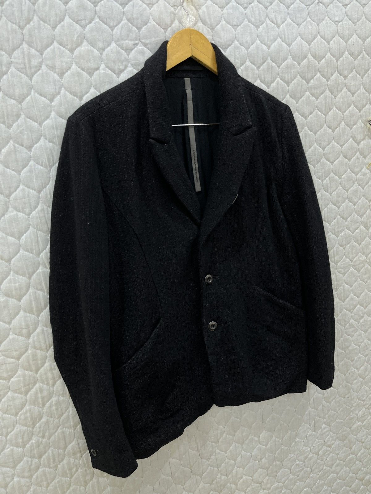 (Ttt). KAZUYUKI KUMAGAI ATTACHMENT BLAZER JACKET - 4