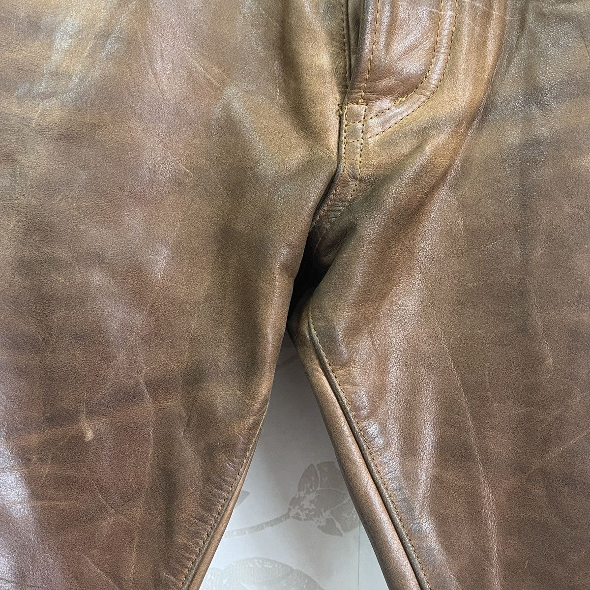 Genuine Leather - Japan 5351 Pour Les Homme Leather Pants - 6