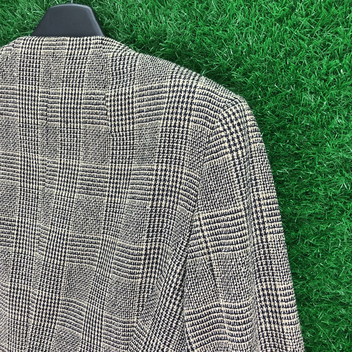 Vintage - Vintage 80's Wool Cardi Coat Women Fabric from Italy - 5