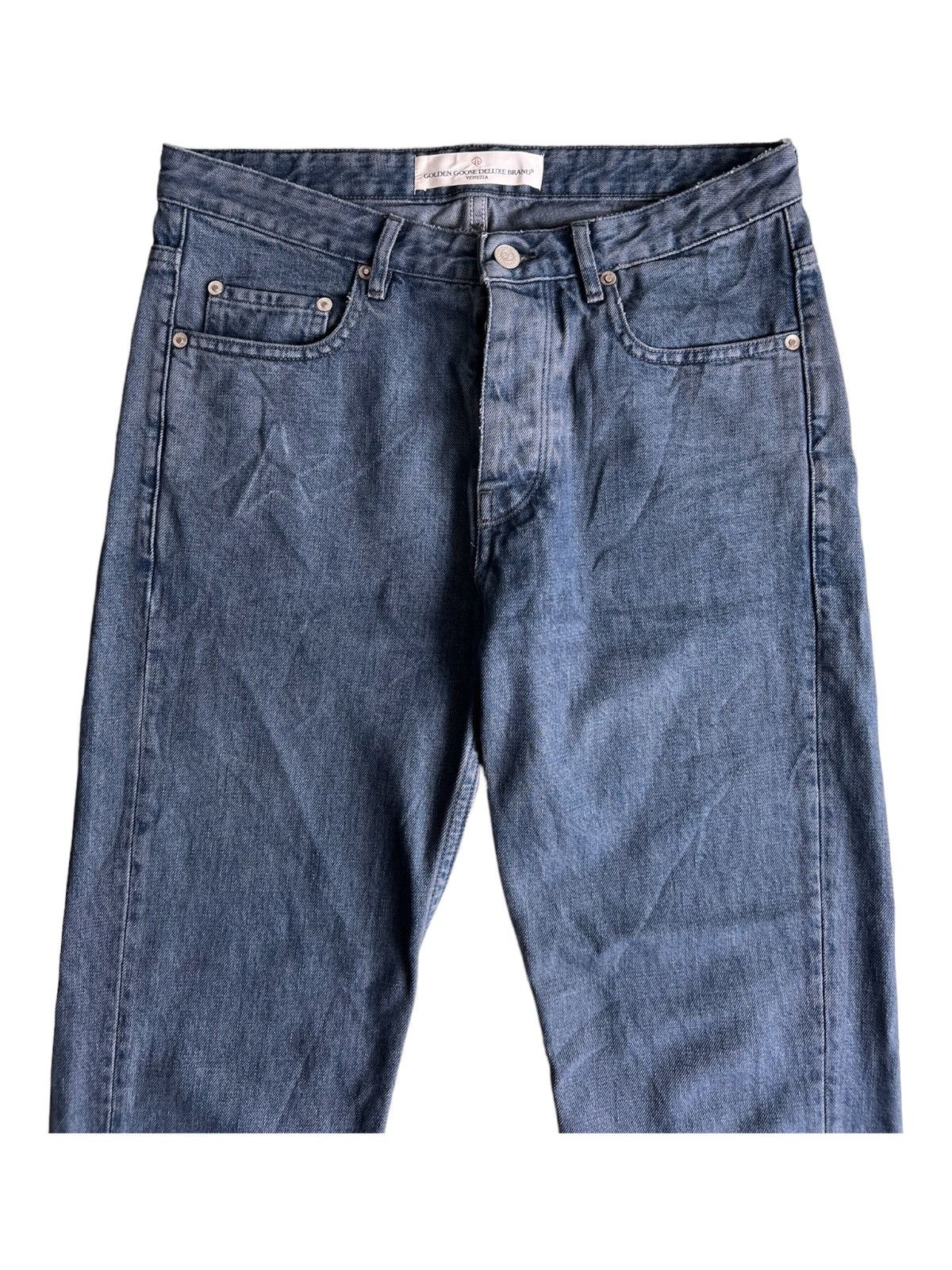 Golden Goose DB "Happy" Americana Uomo Pantaloni Jeans Denim - 1