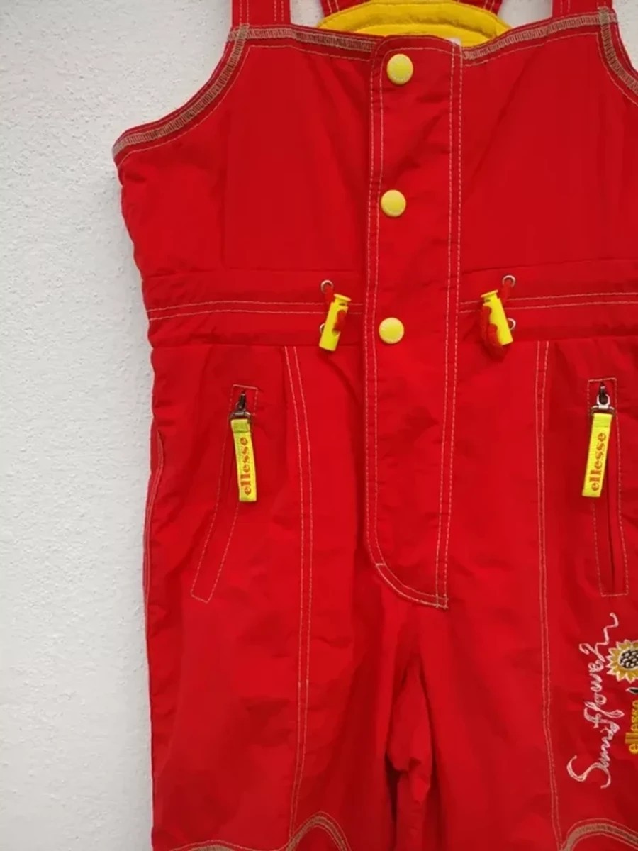 Ellesse - Vintage Multi Adventure Gear Overall Coverall - 4