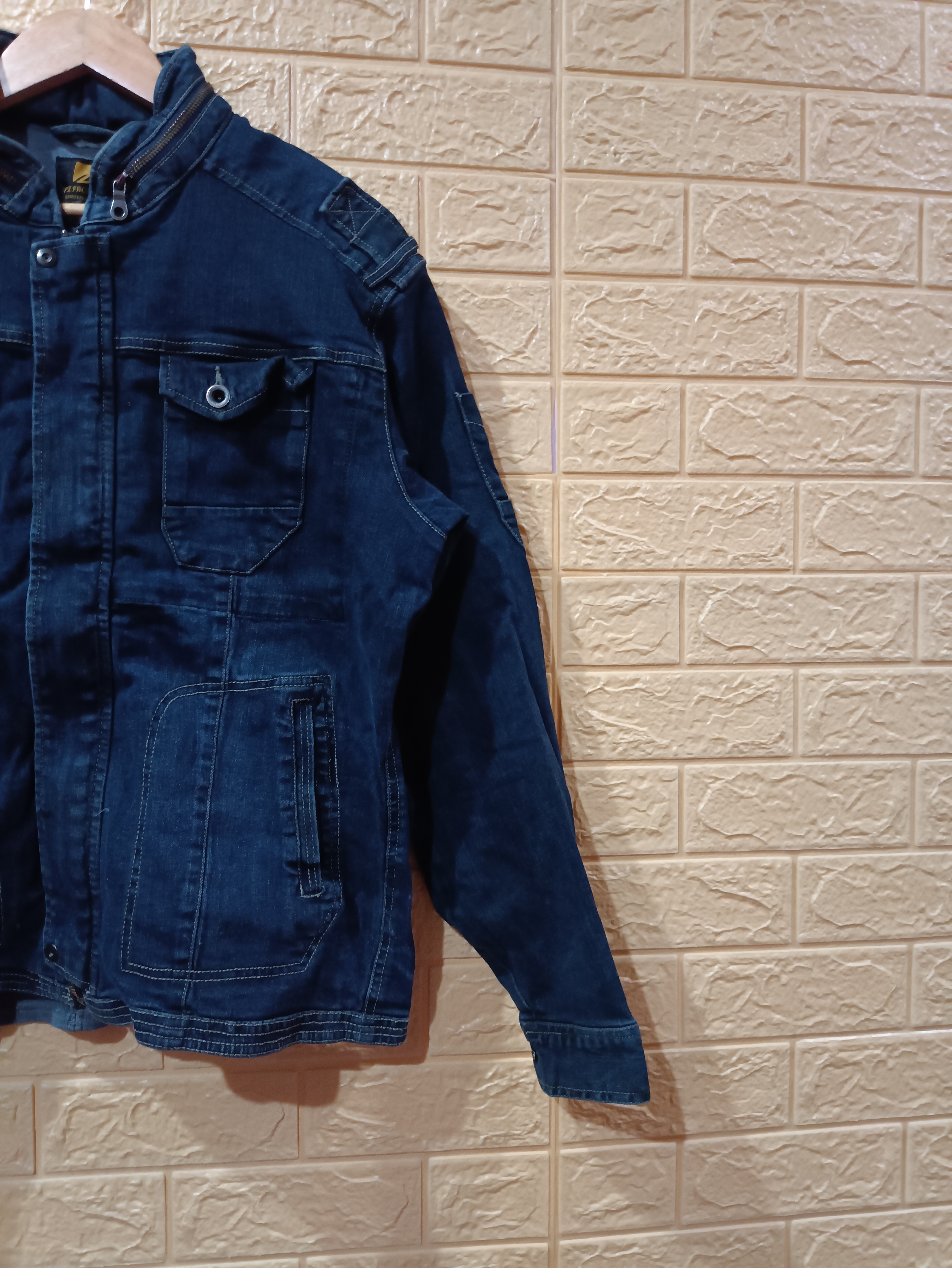 非売品 midorikawa silk denim jacket Gジャン/デニムジャケット