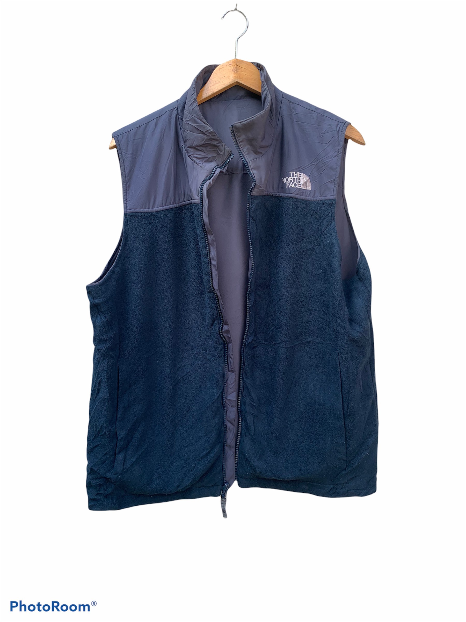 Vintage The North Face Reversible Fleece Vest - 1