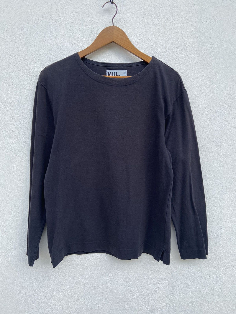 Margaret Howell t shirt long sleeve plain - 1