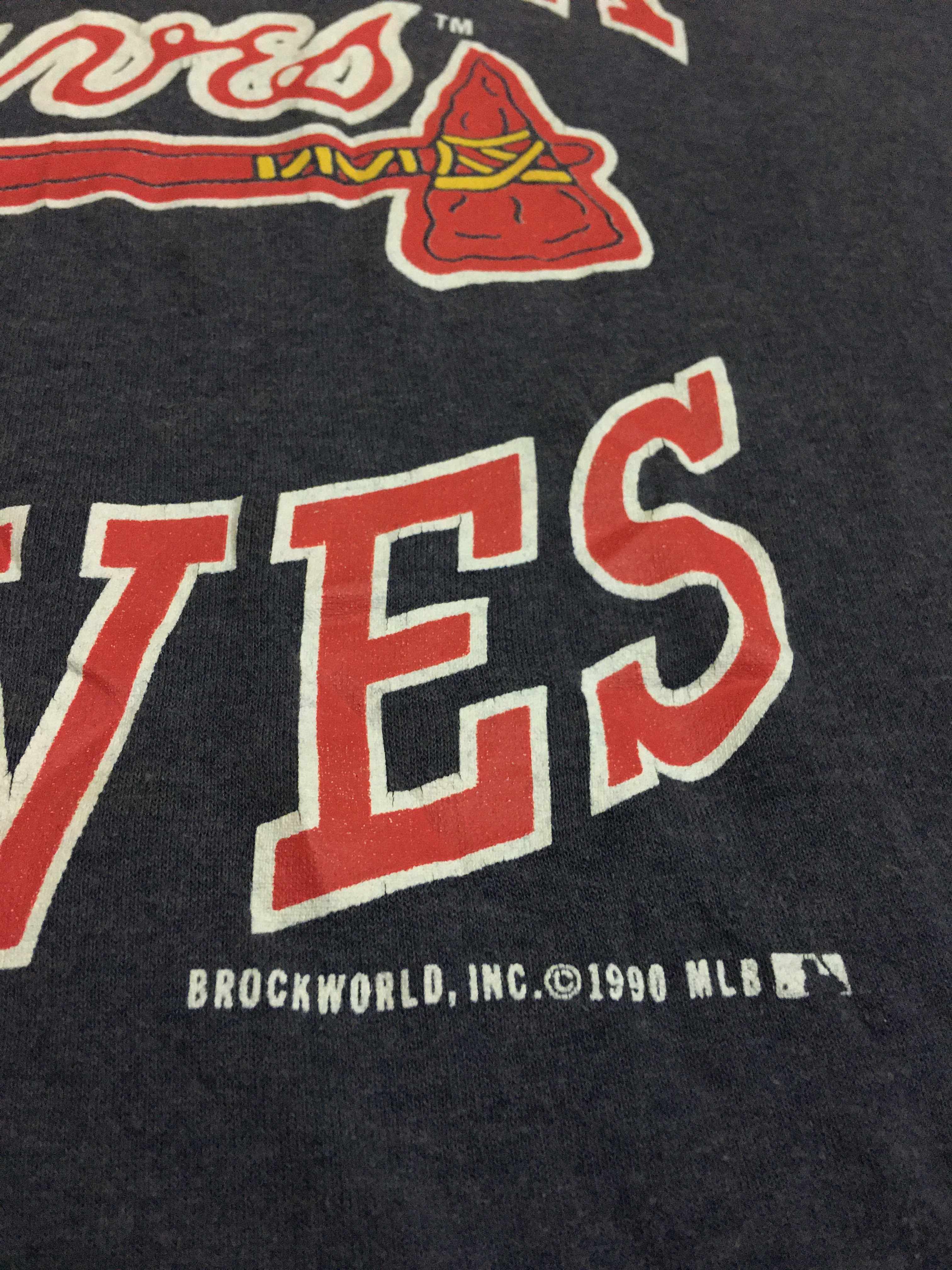 Mlb - Vintage Atlanta Braves 90's T-Shirt Size XL - 2
