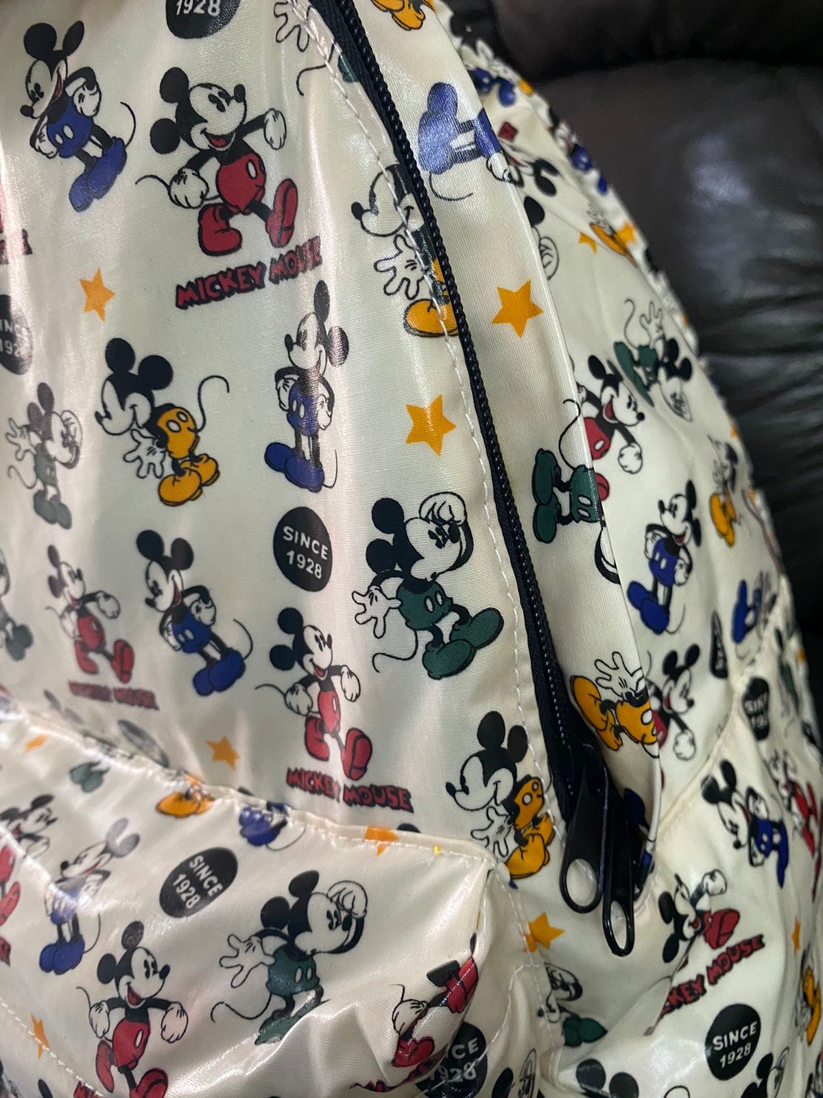 Mickey Mouse Full Print Waterproof Backpack - 11