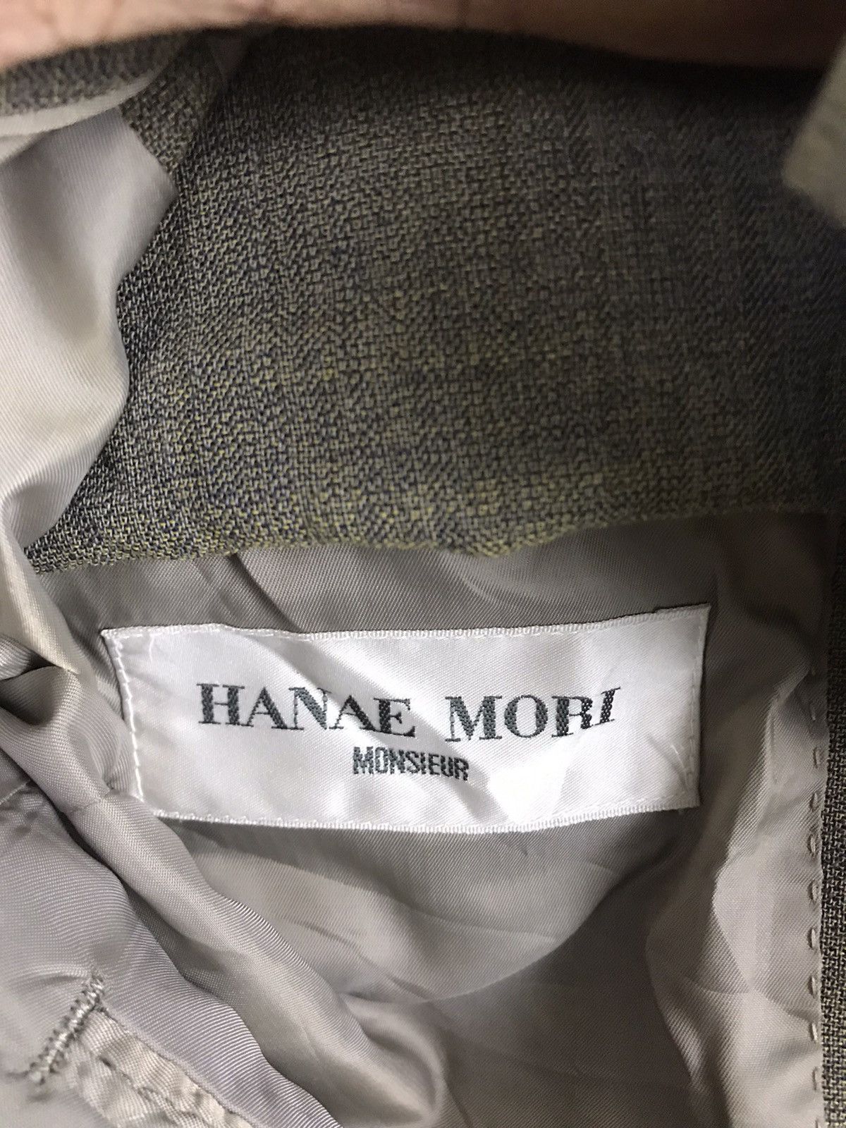 Japanese Designer Hanae Mori monsieur wool jacket - gh0520 - 6
